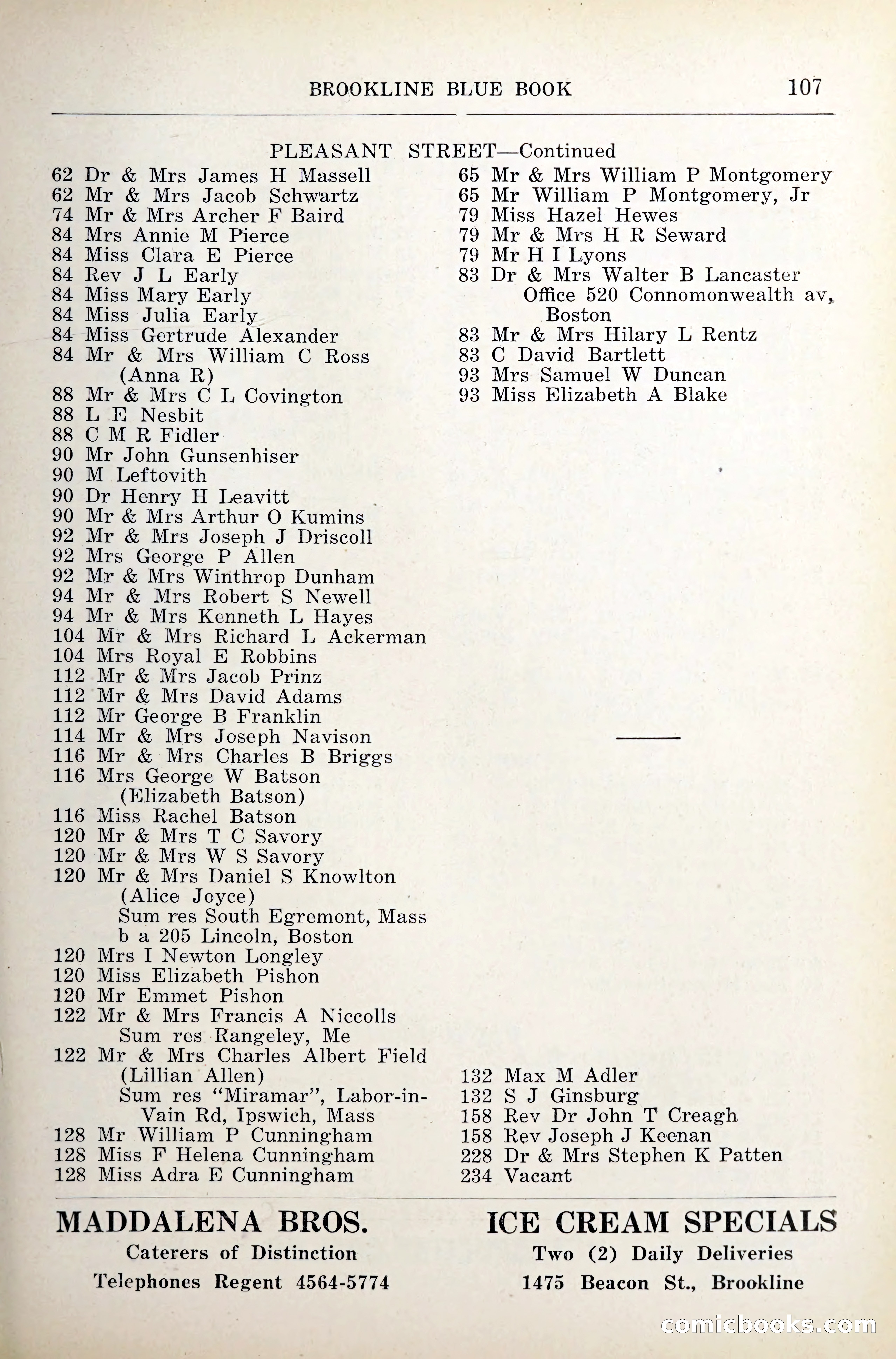 Blue Book of Brookline — page 146 of 341