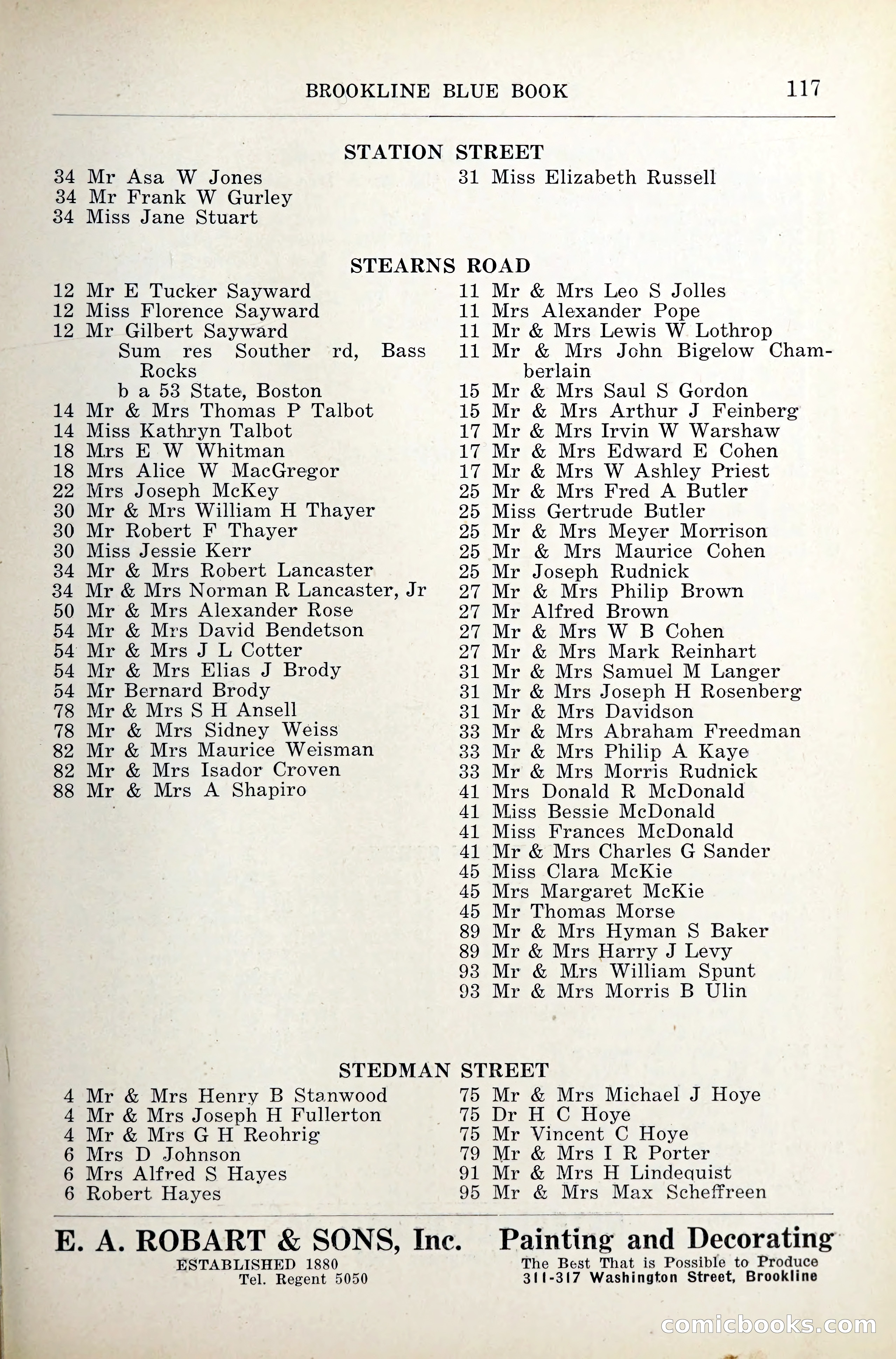 Blue Book of Brookline — page 156 of 341
