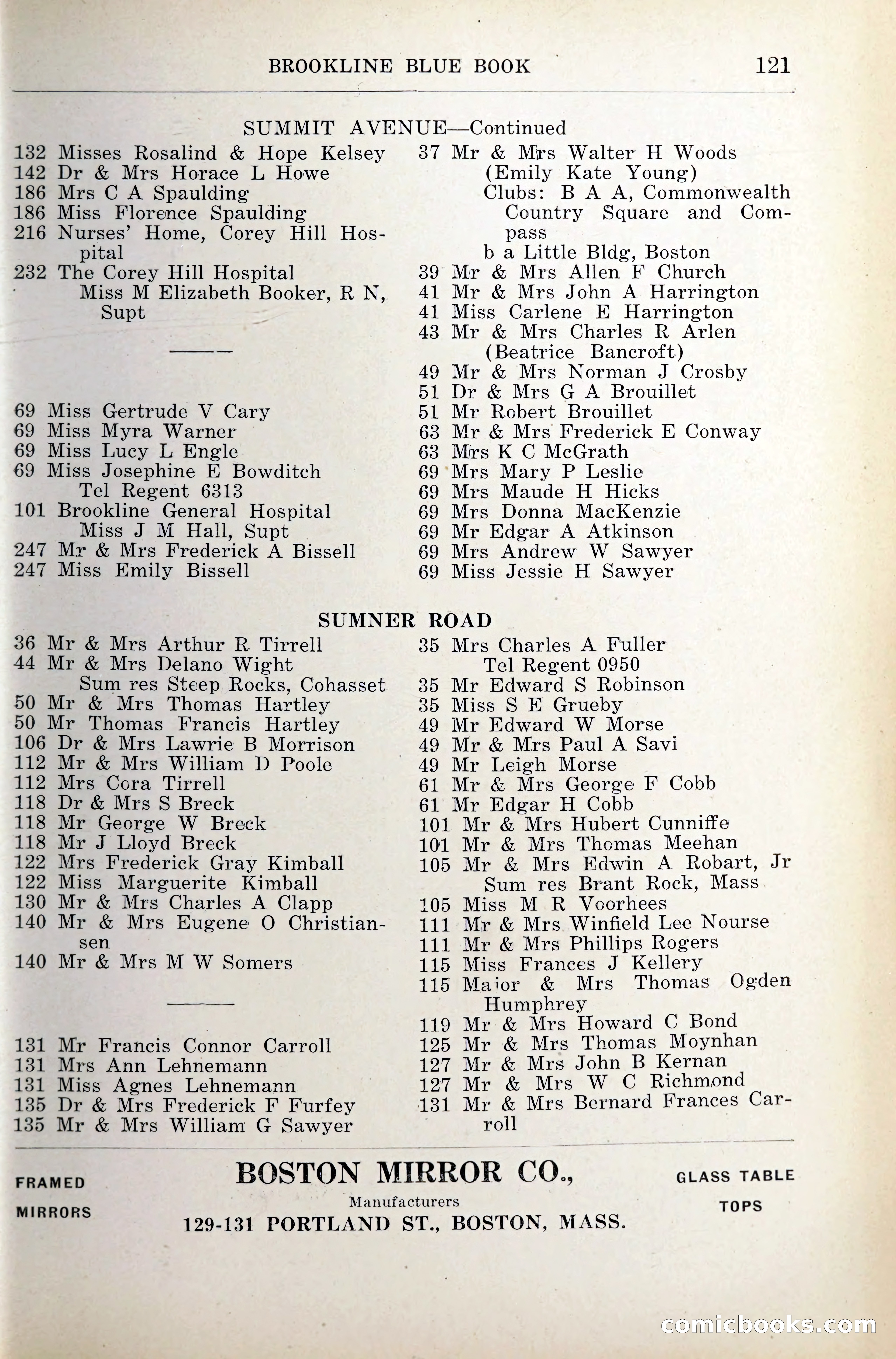 Blue Book of Brookline — page 162 of 341