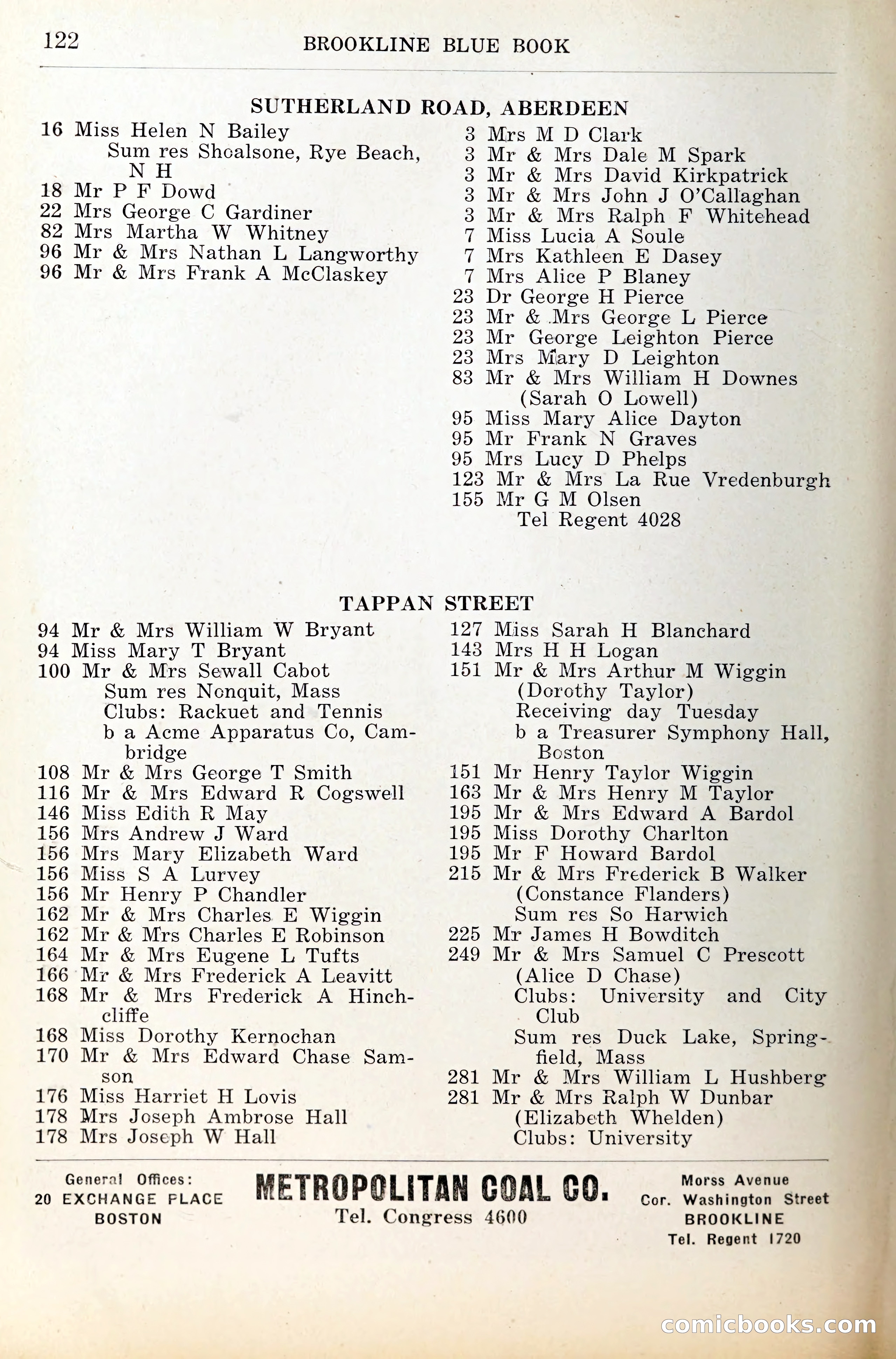 Blue Book of Brookline — page 163 of 341