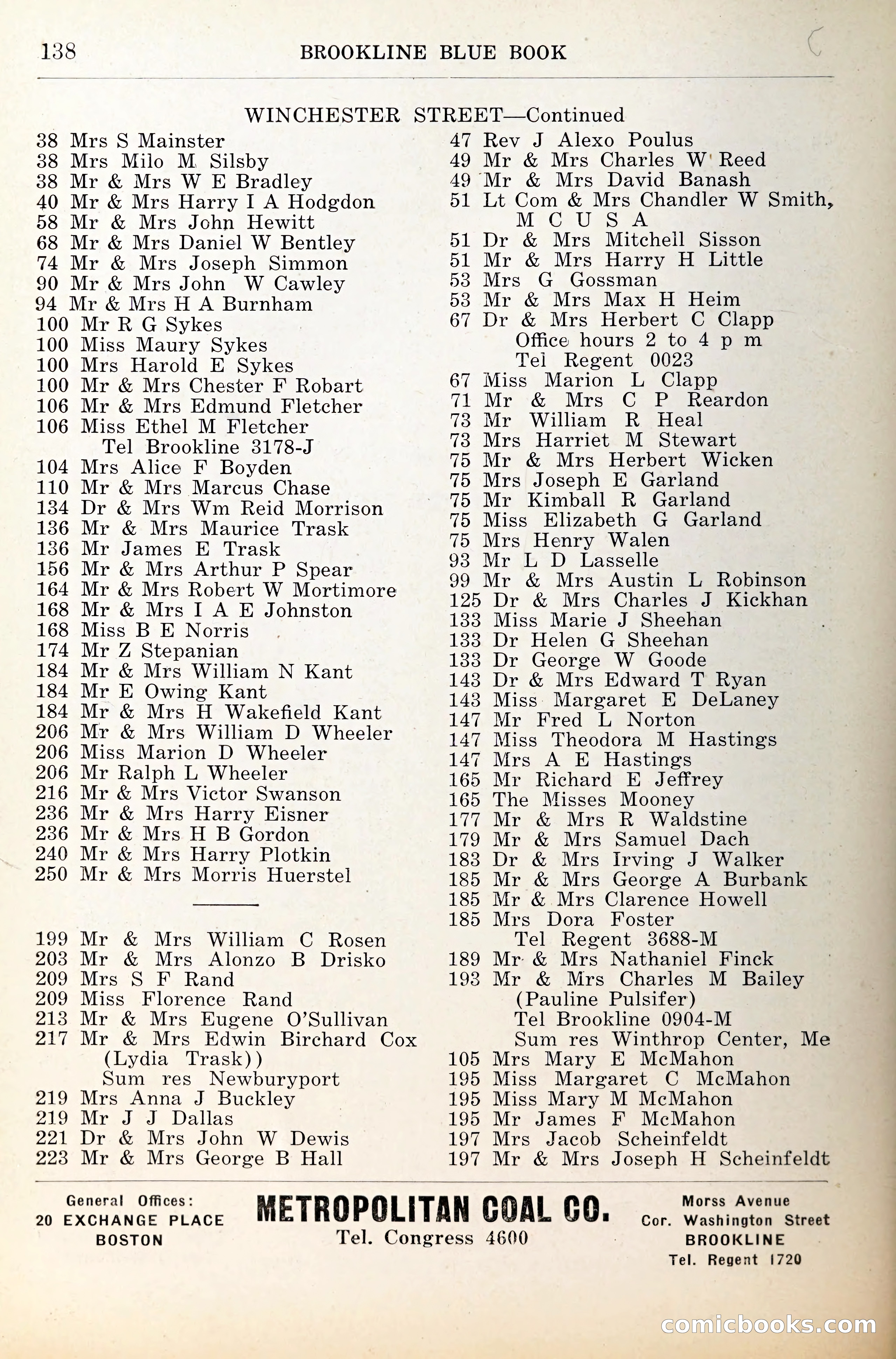 Blue Book of Brookline — page 179 of 341