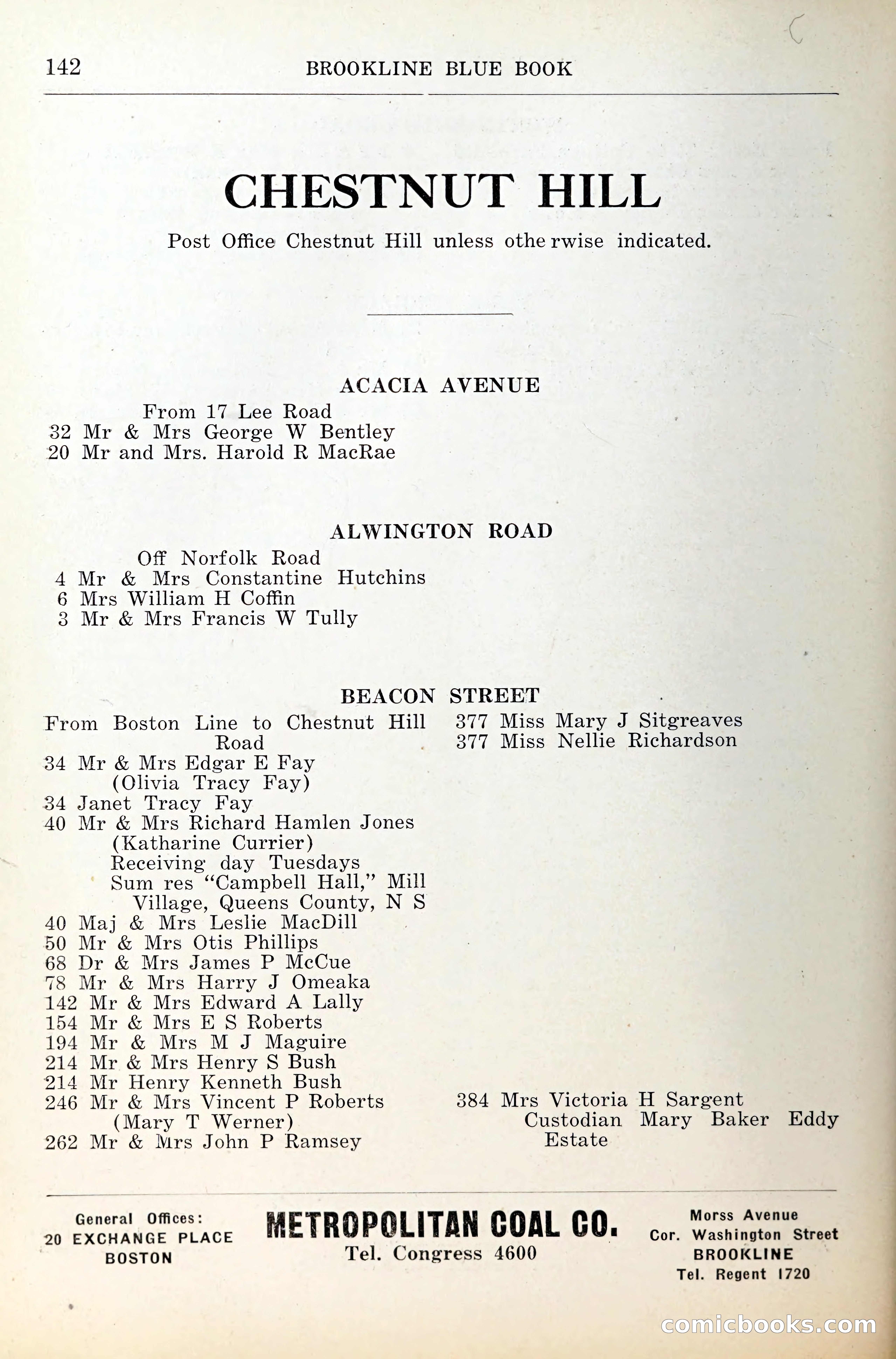 Blue Book of Brookline — page 183 of 341