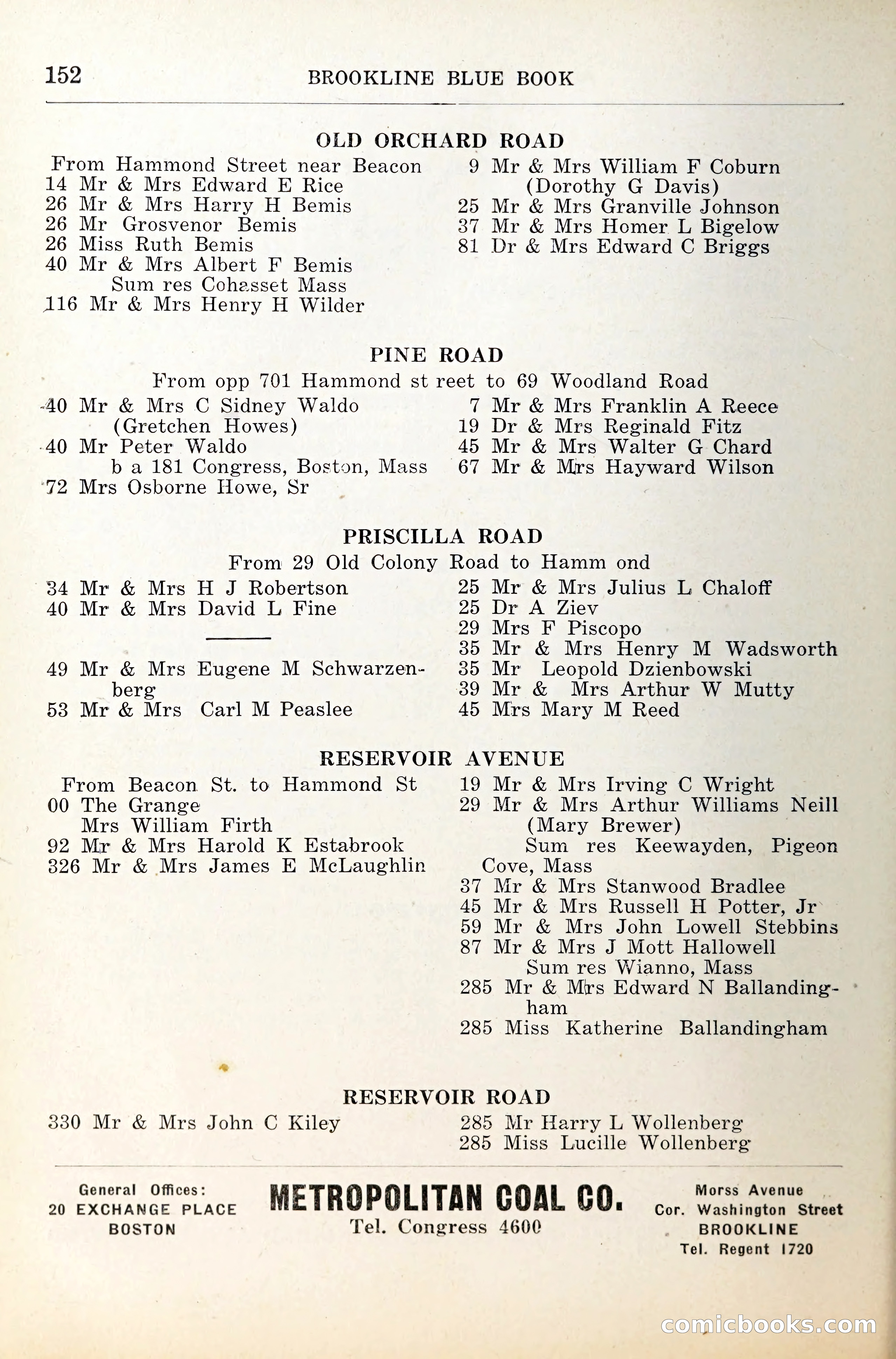 Blue Book of Brookline — page 193 of 341