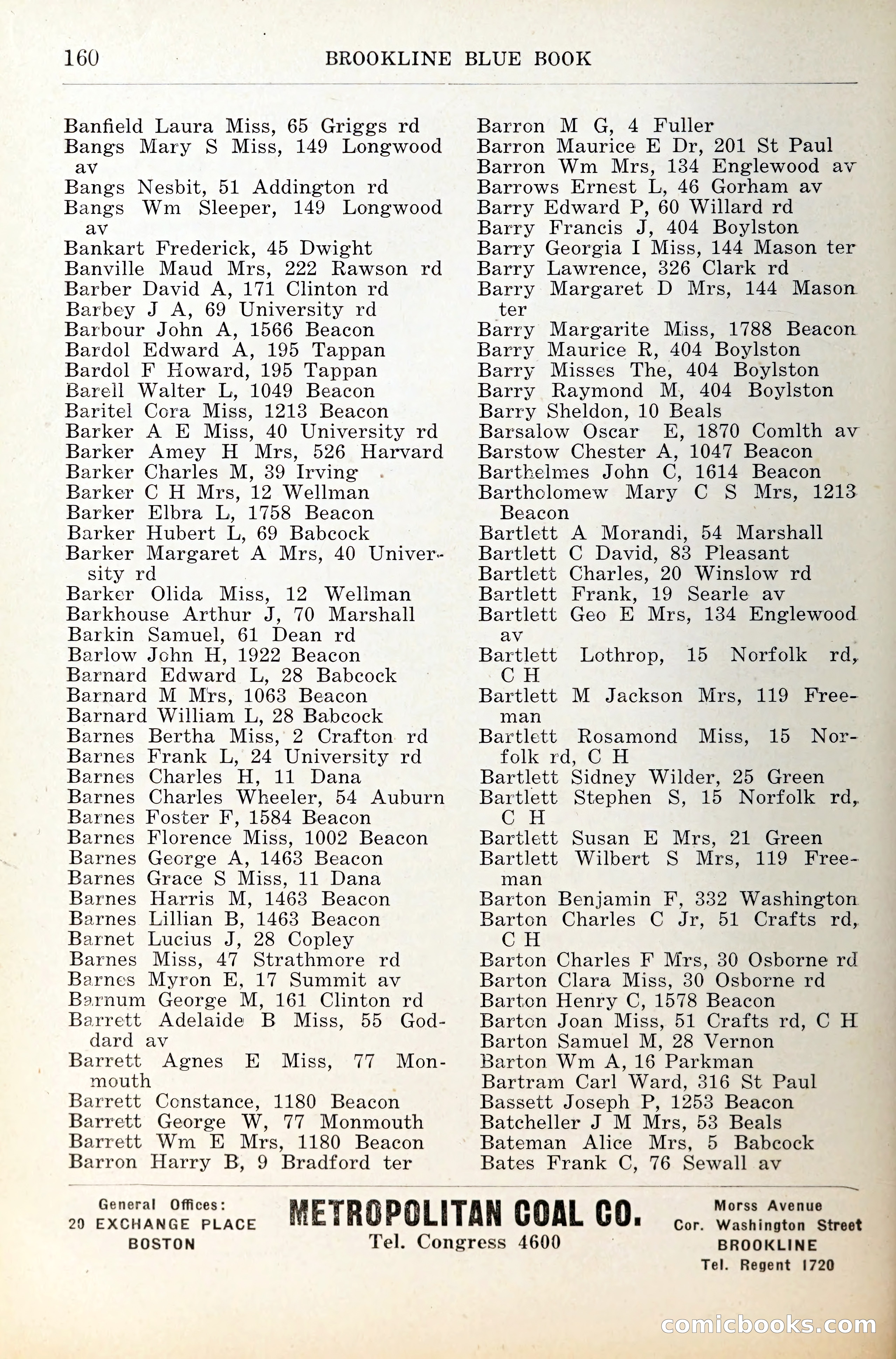 Blue Book of Brookline — page 201 of 341
