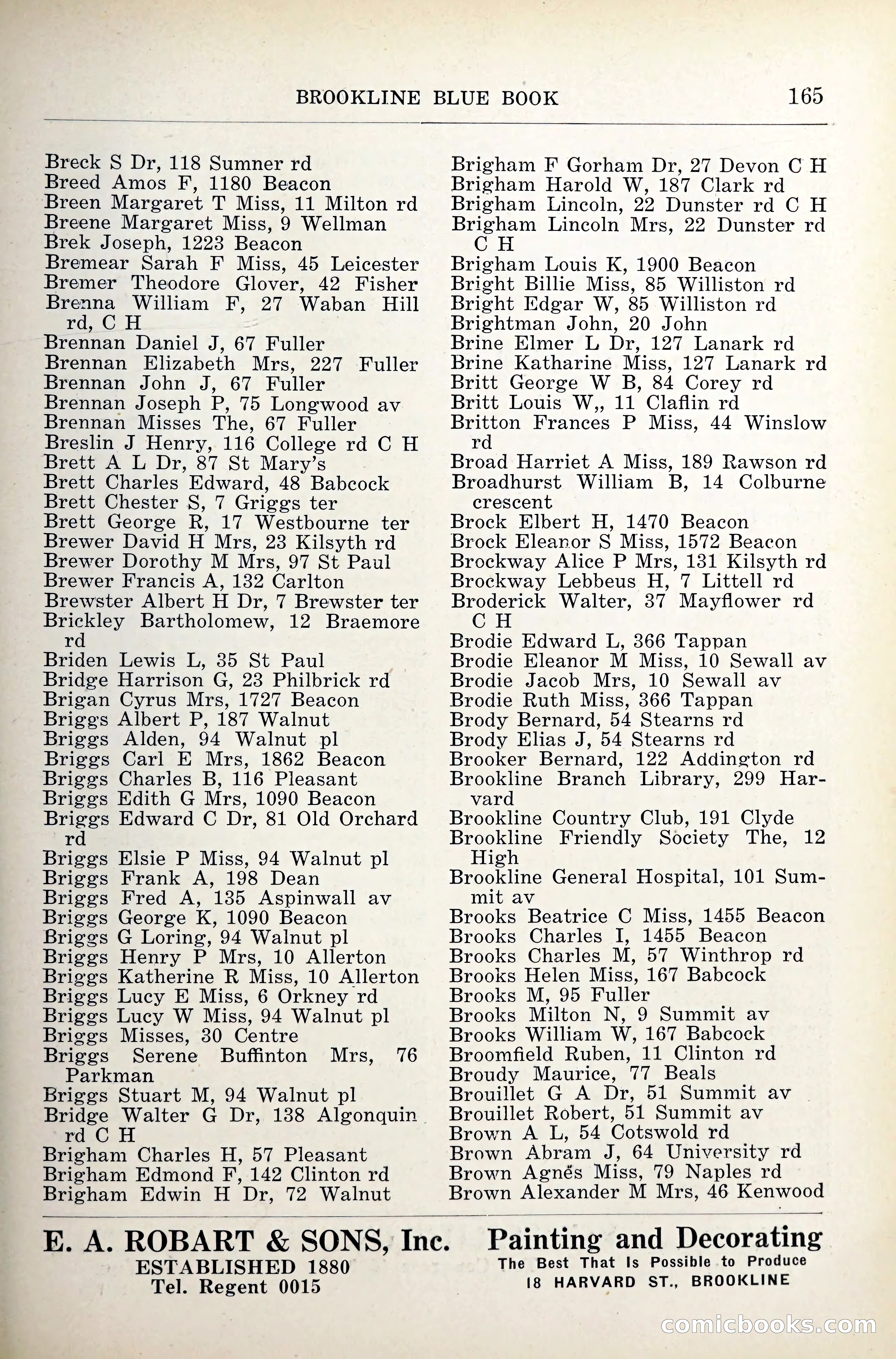 Blue Book of Brookline — page 206 of 341