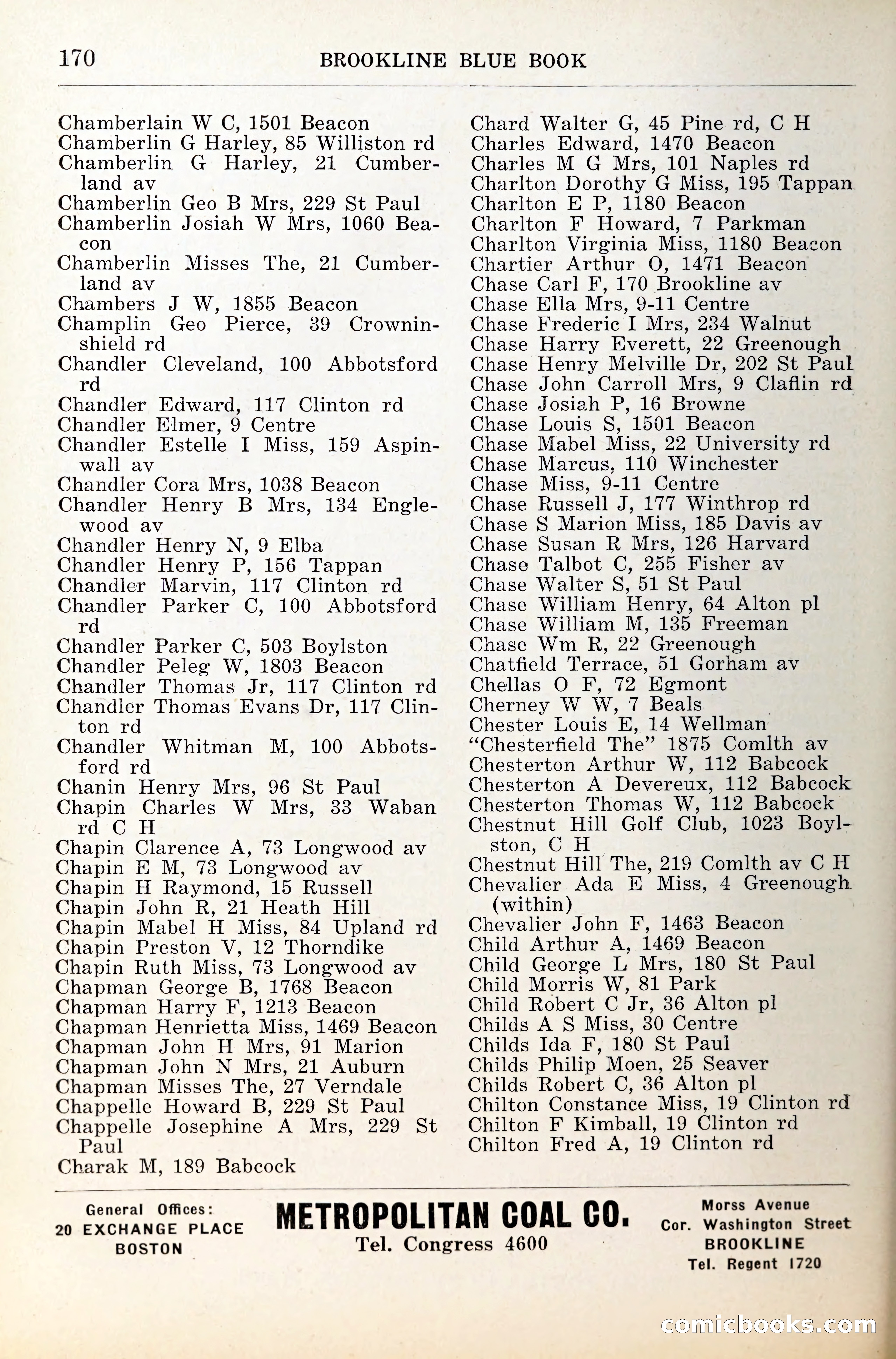 Blue Book of Brookline — page 211 of 341
