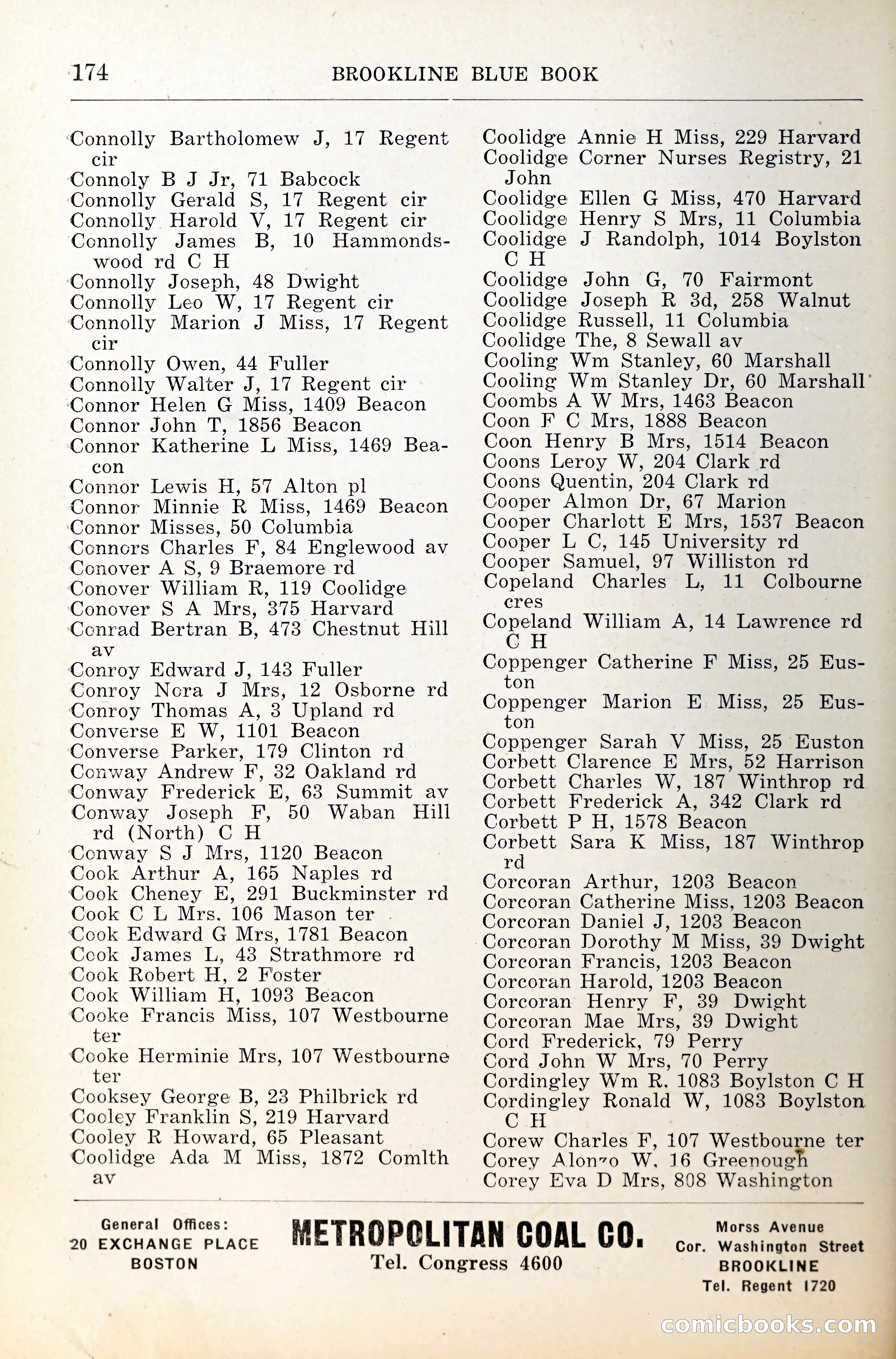 Blue Book of Brookline — page 215 of 341