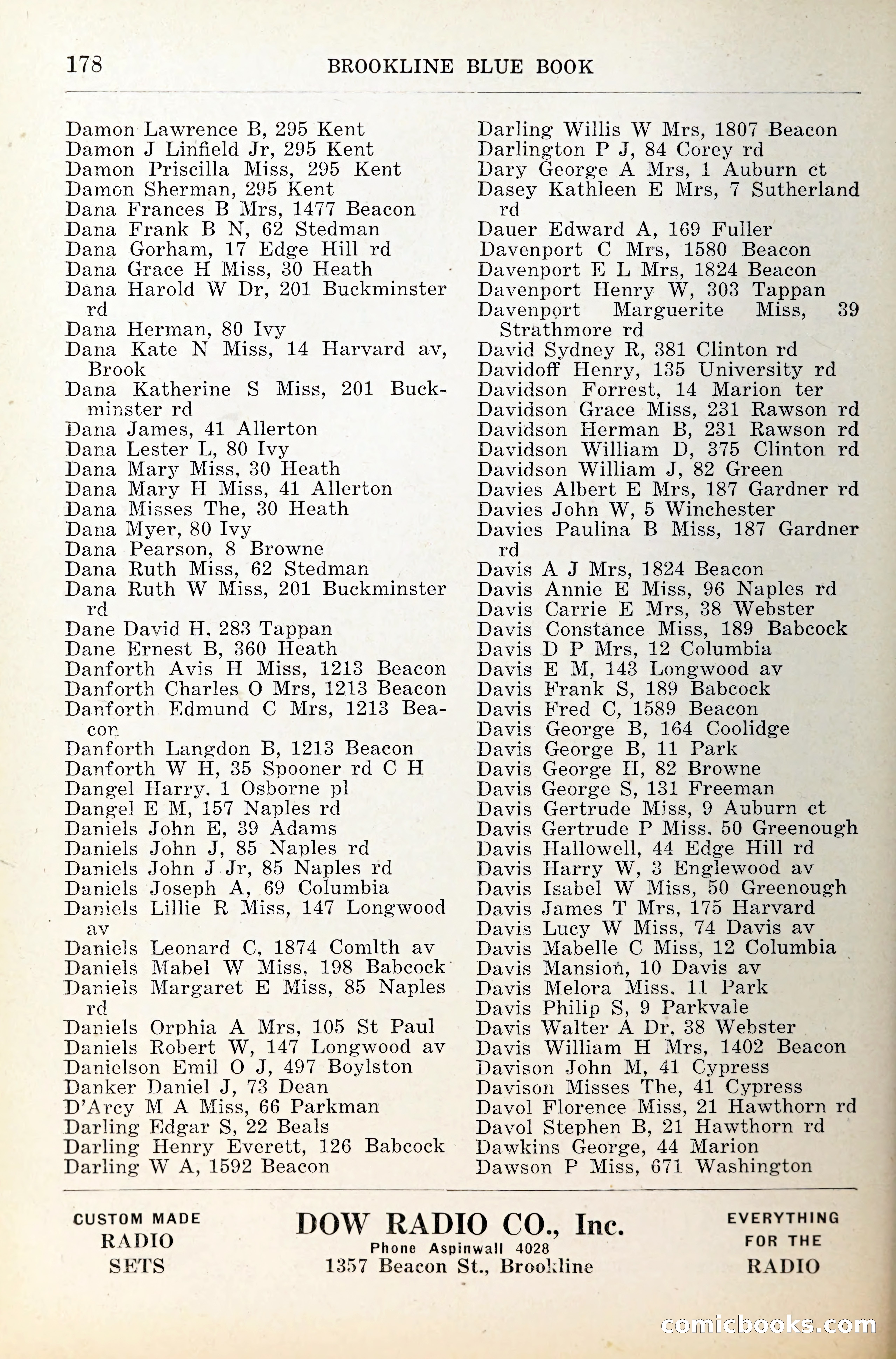Blue Book of Brookline — page 219 of 341