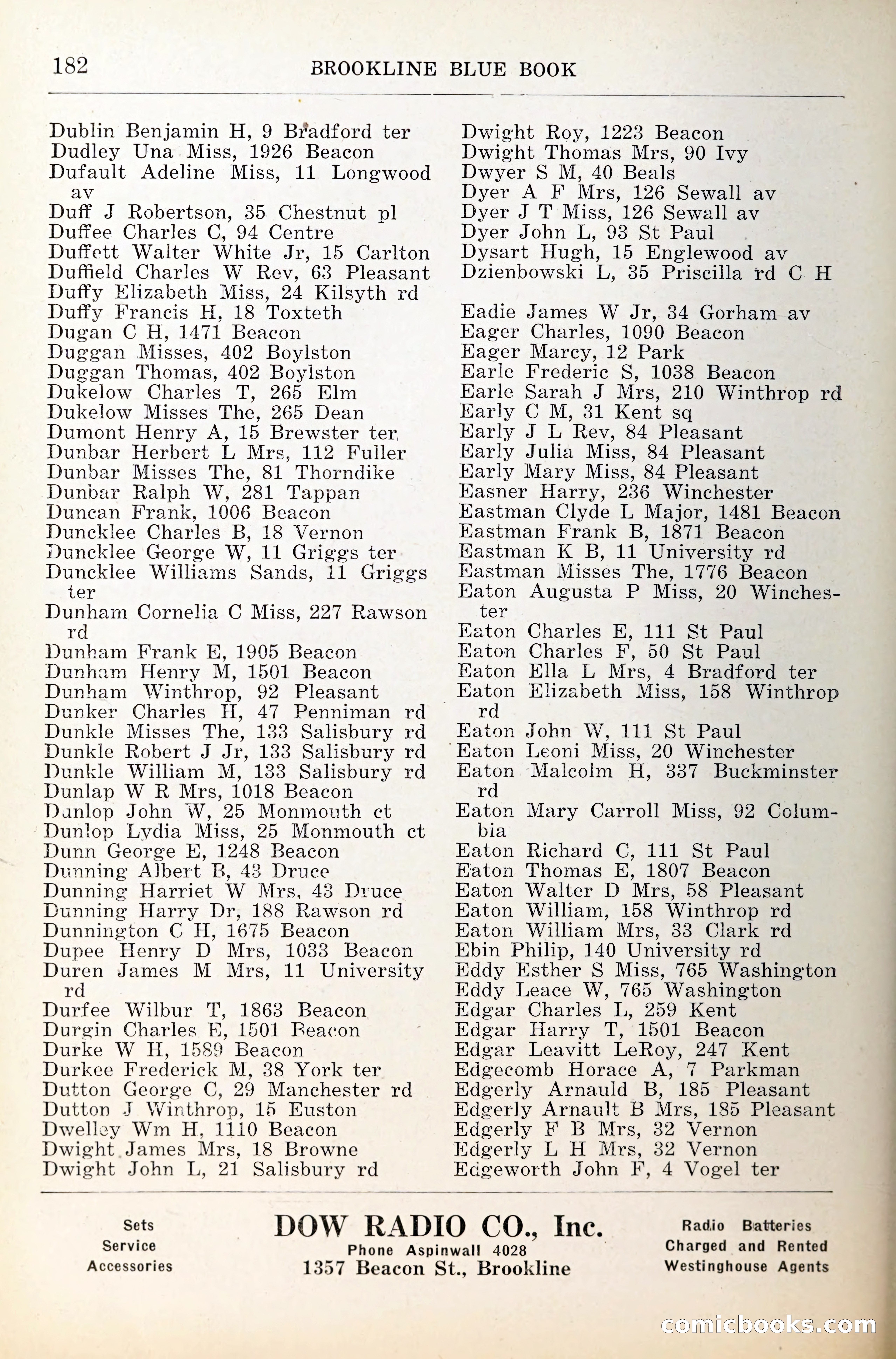 Blue Book of Brookline — page 223 of 341