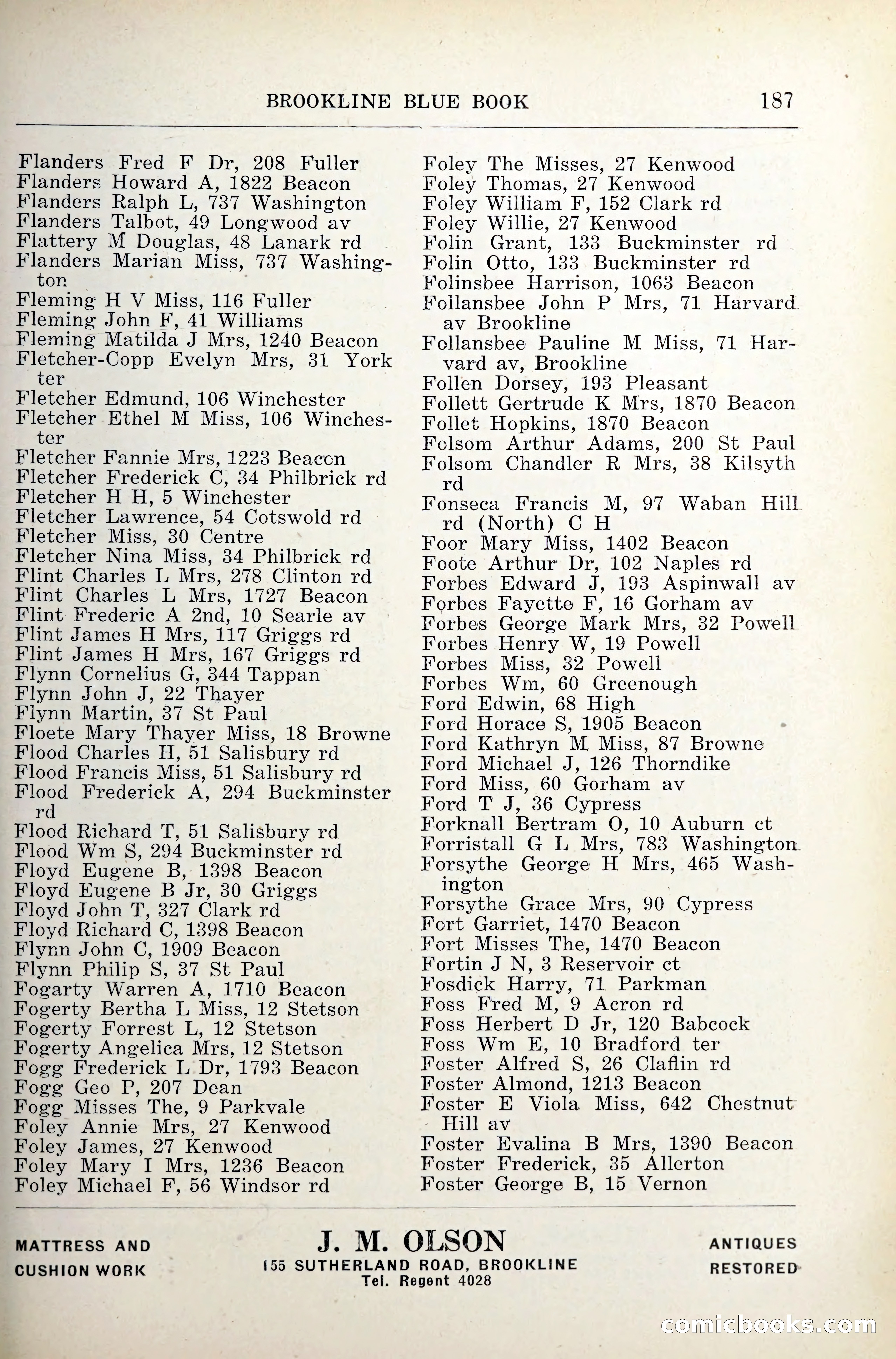 Blue Book of Brookline — page 228 of 341