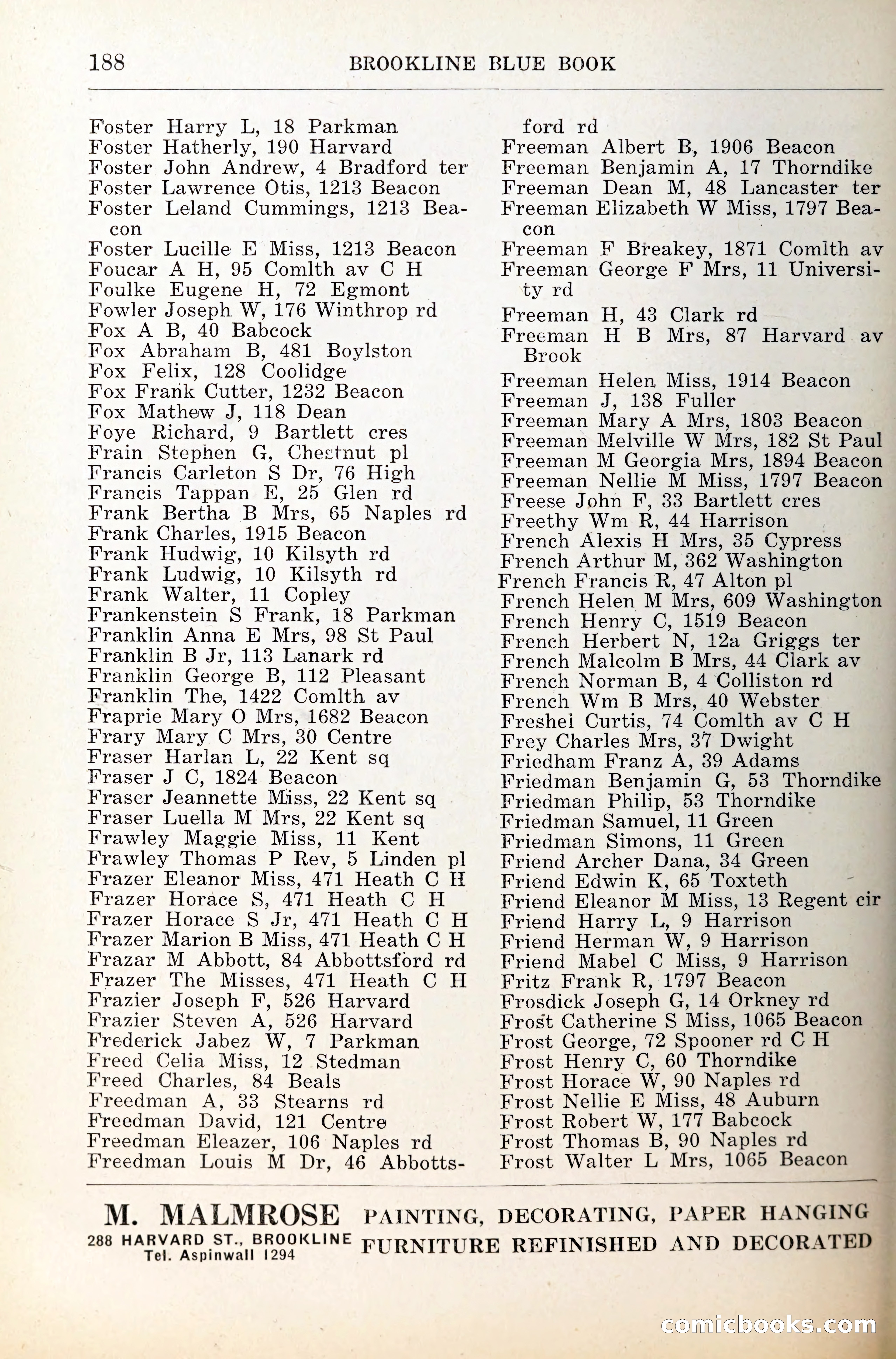 Blue Book of Brookline — page 229 of 341