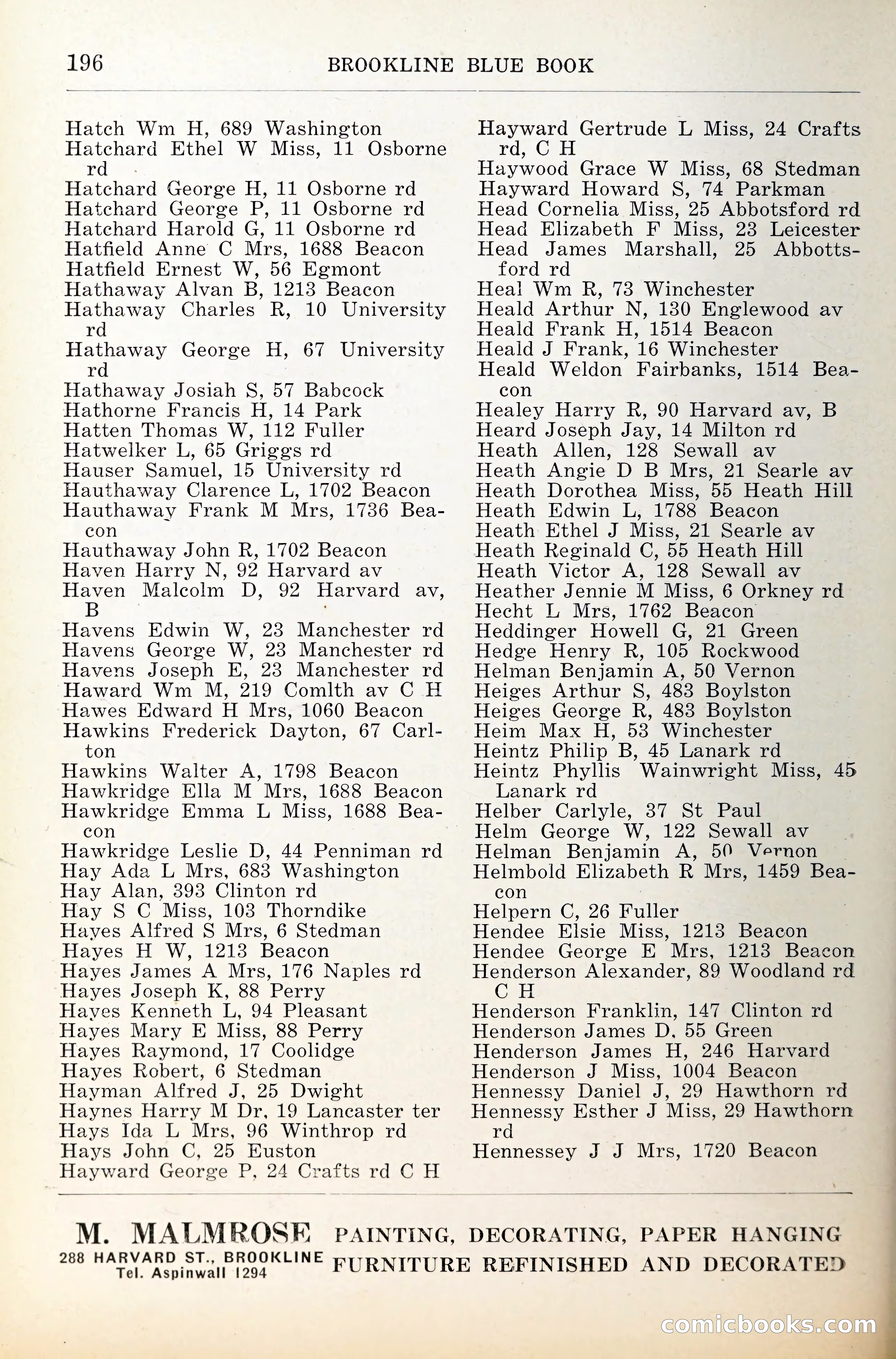 Blue Book of Brookline — page 237 of 341