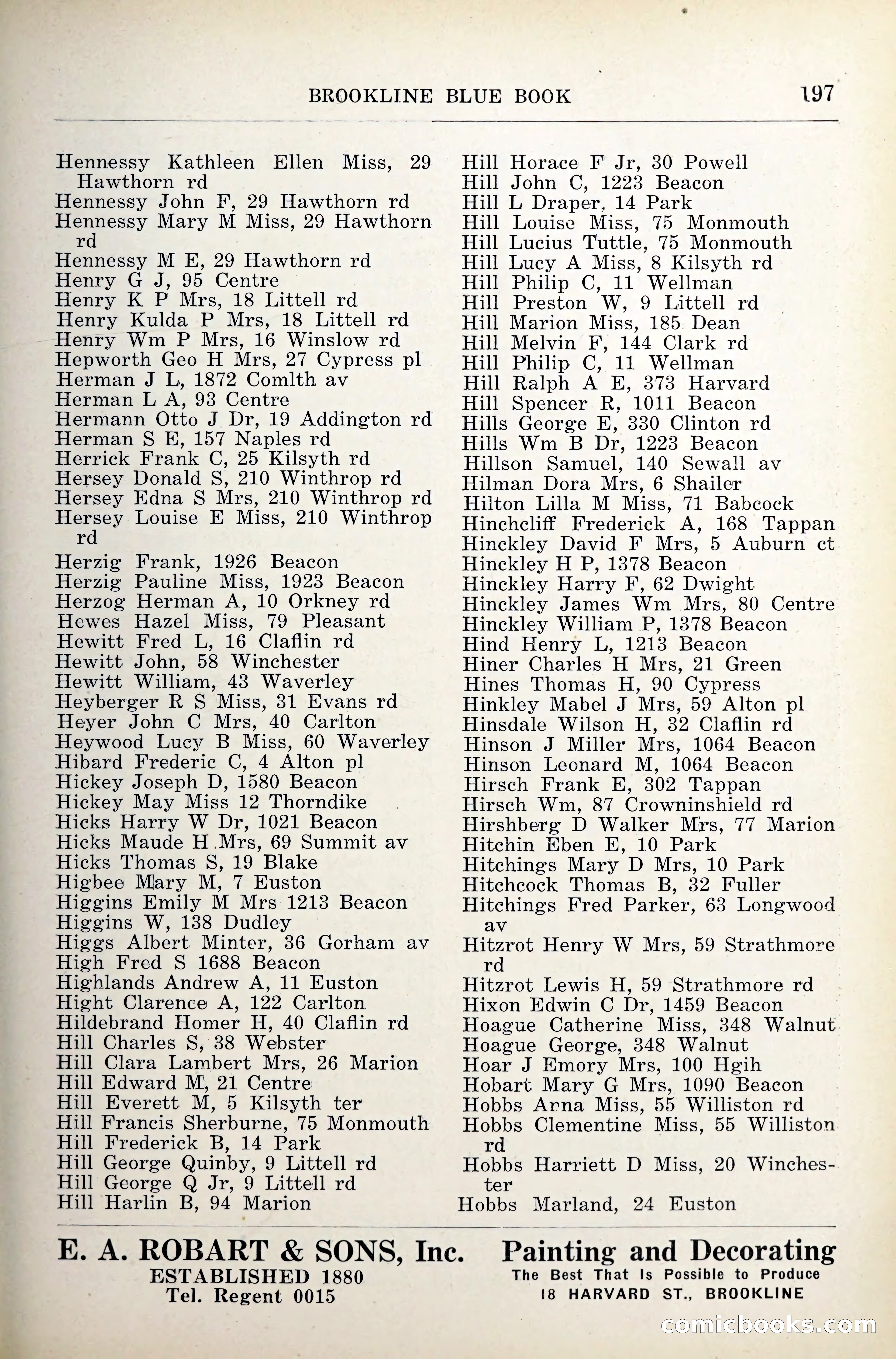 Blue Book of Brookline — page 238 of 341