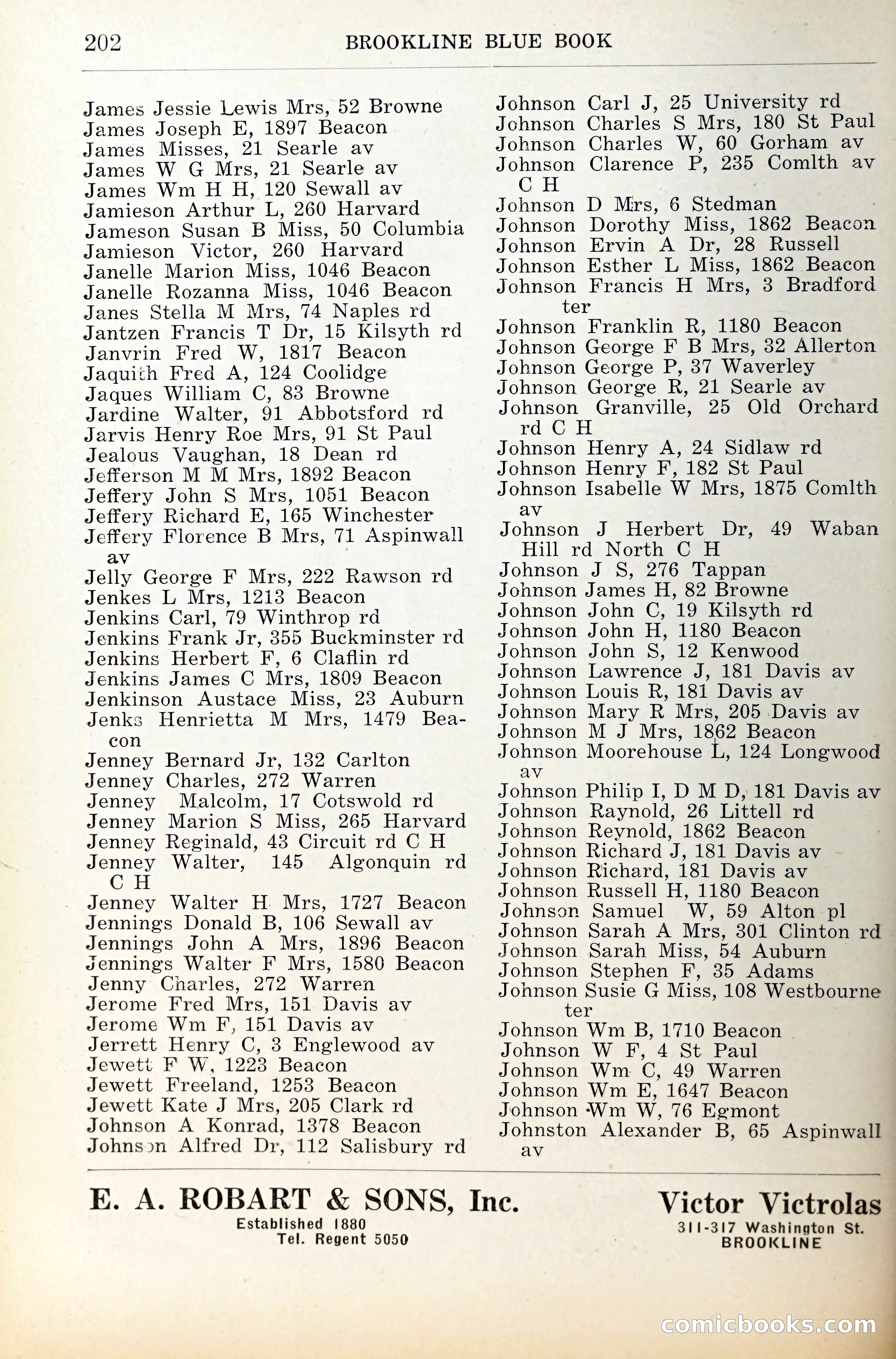 Blue Book of Brookline — page 243 of 341