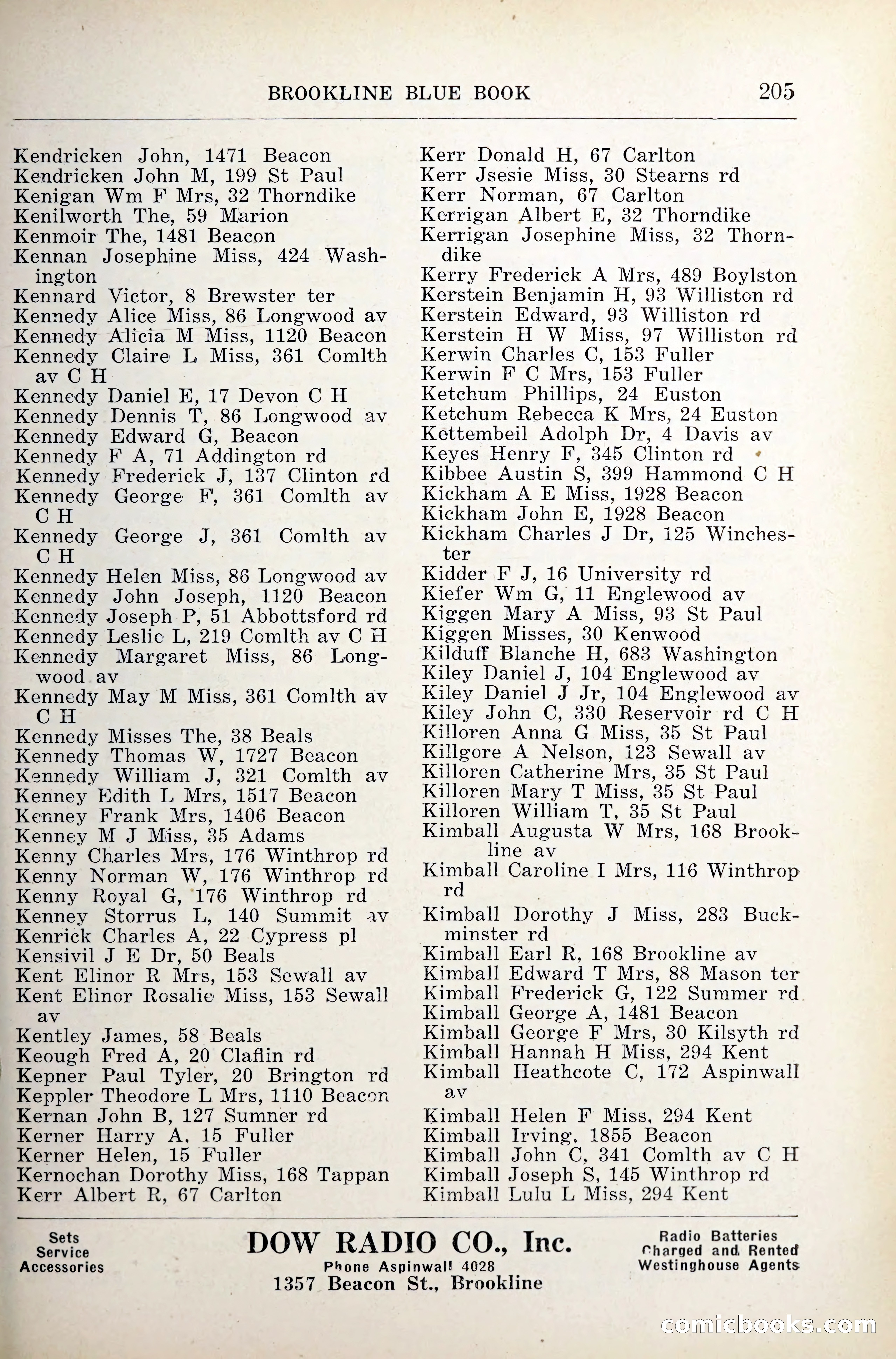 Blue Book of Brookline — page 246 of 341