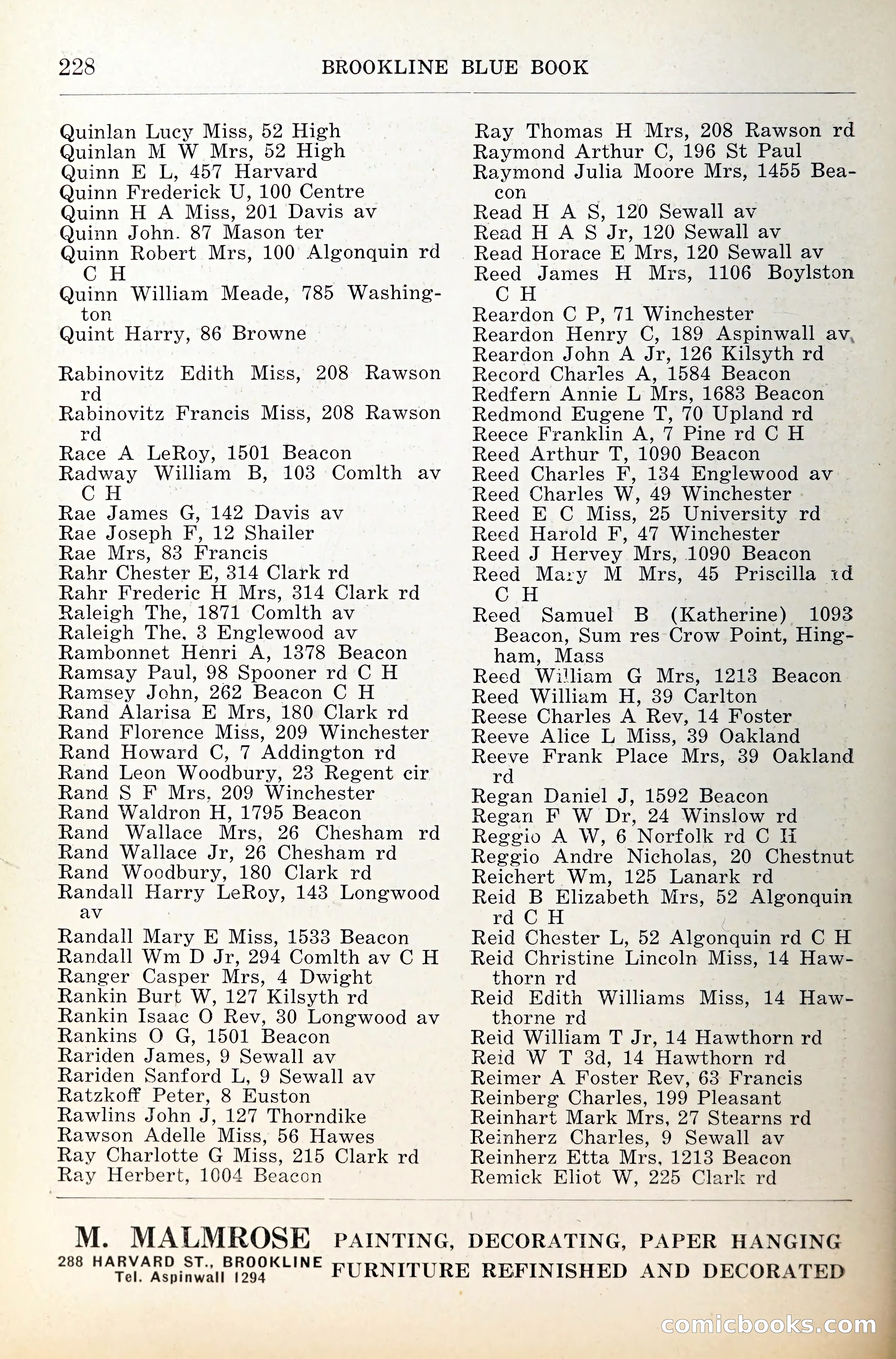 Blue Book of Brookline — page 269 of 341