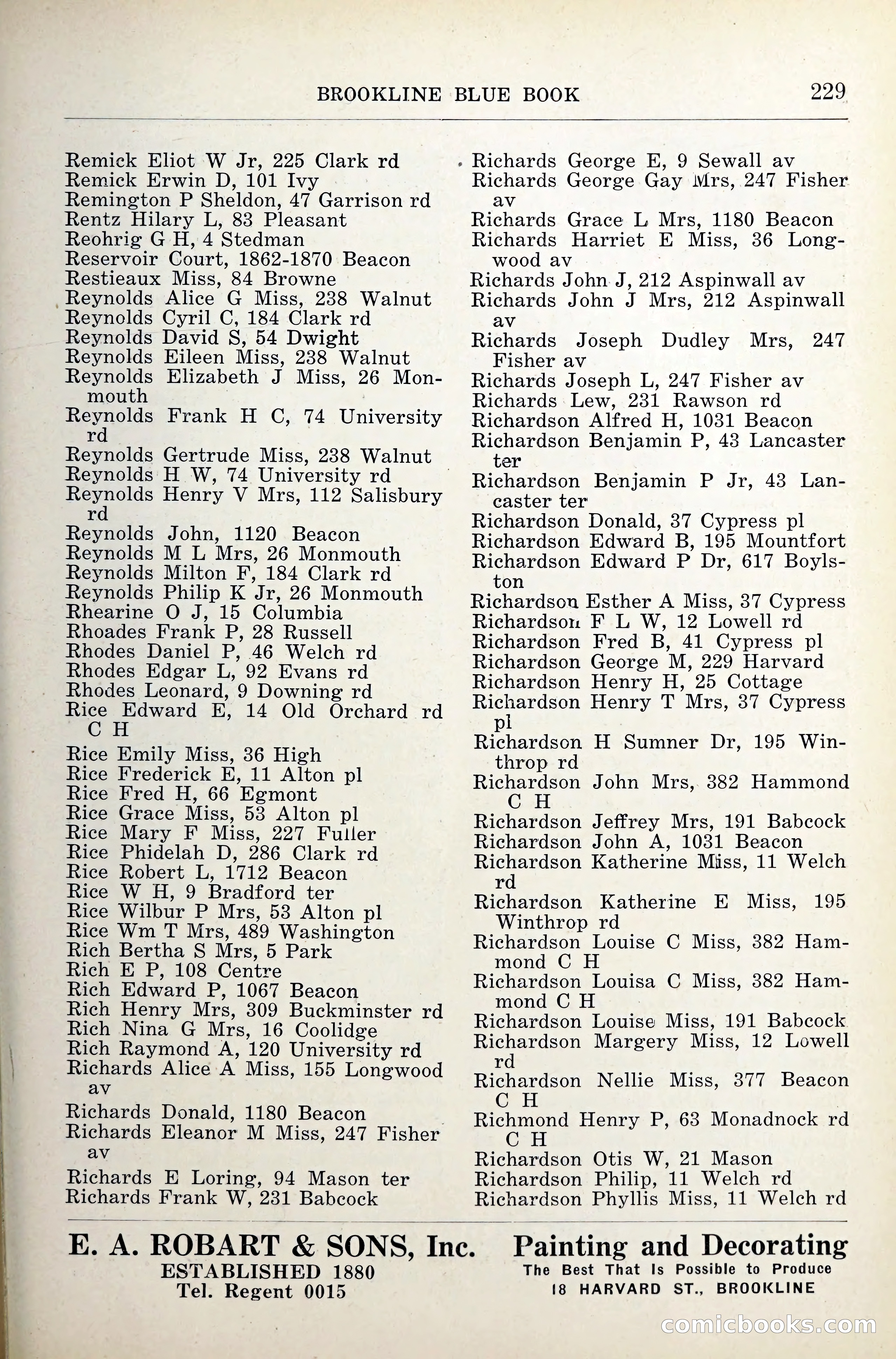 Blue Book of Brookline — page 270 of 341