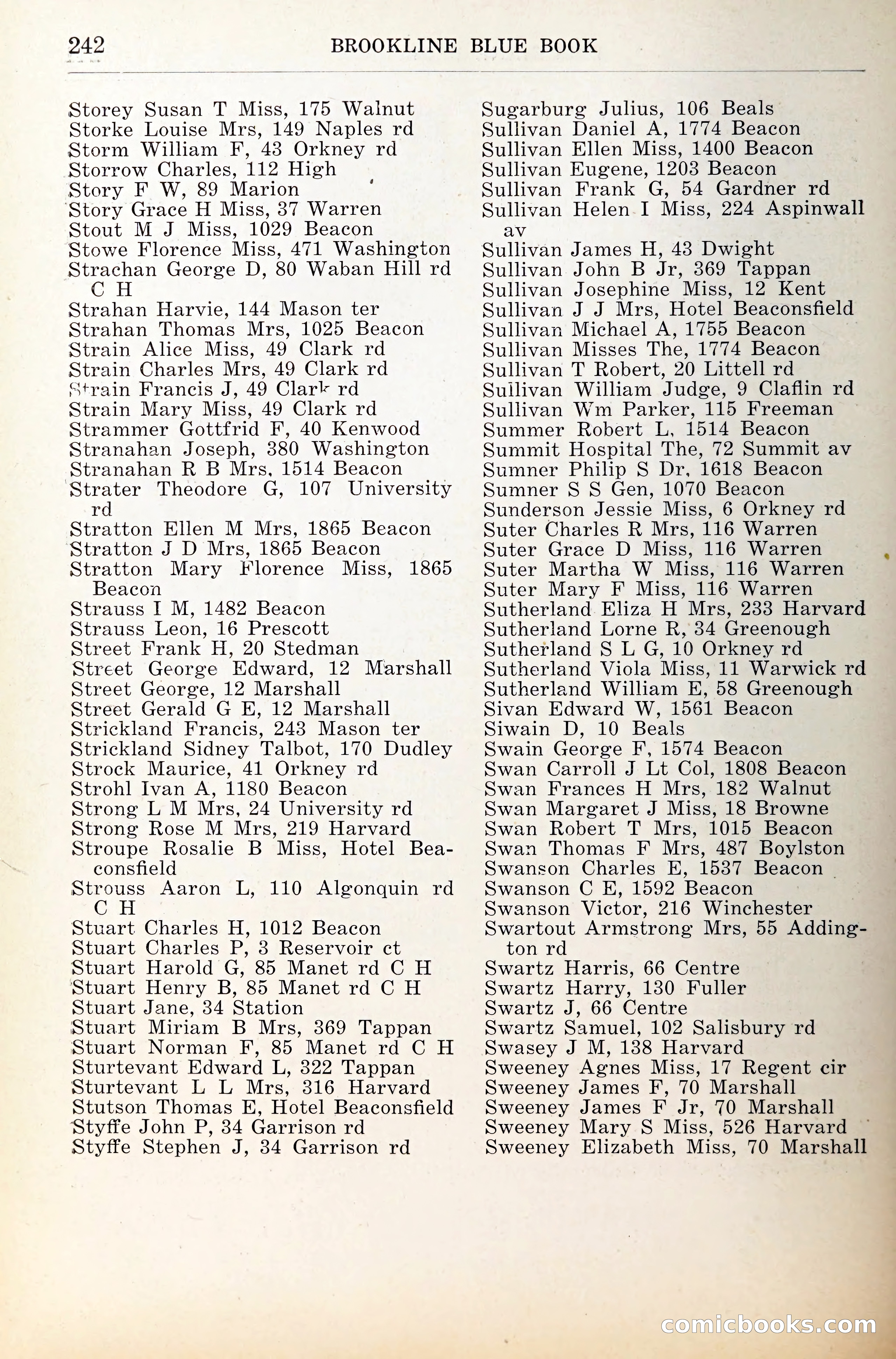 Blue Book of Brookline — page 283 of 341