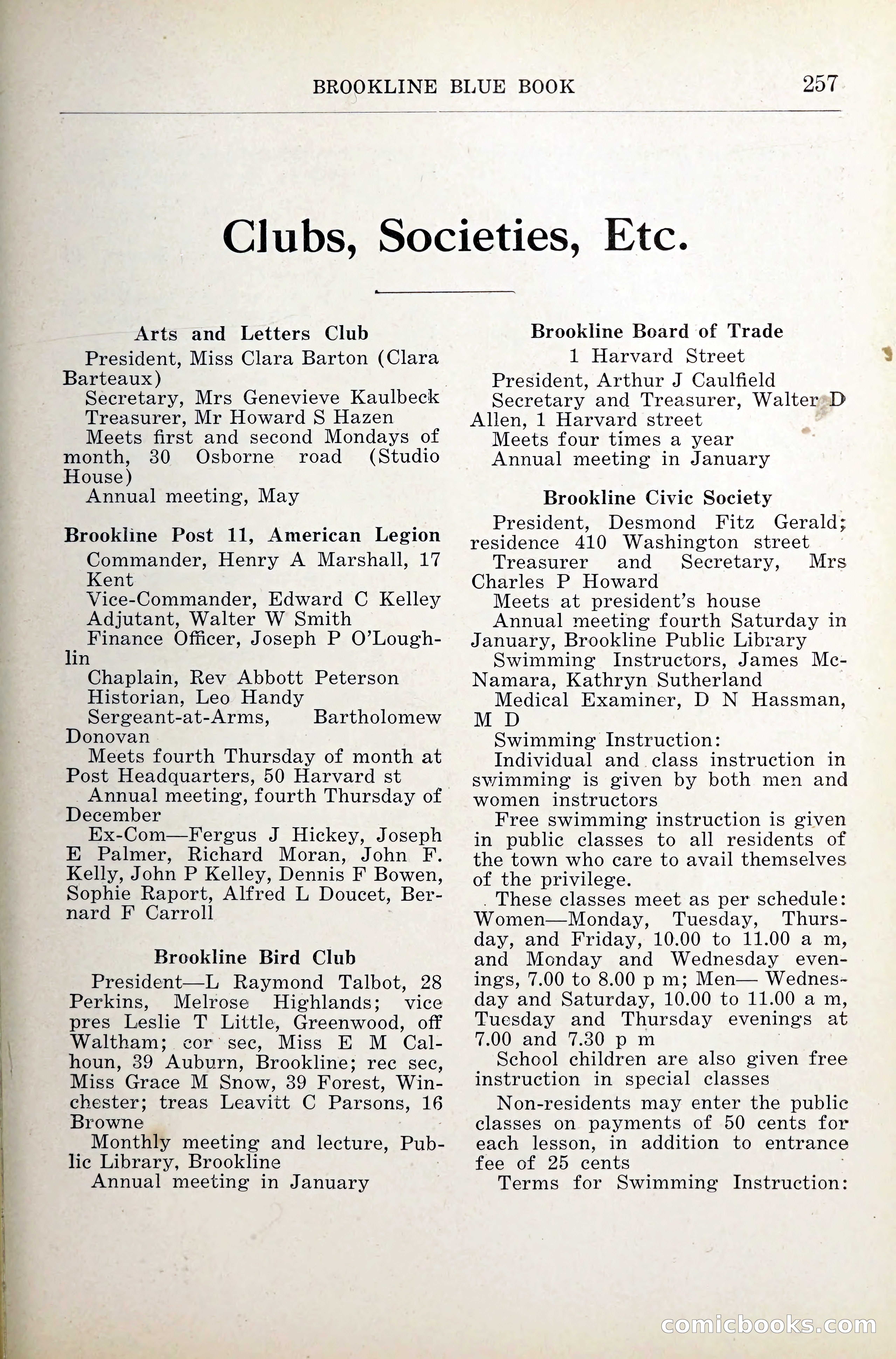 Blue Book of Brookline — page 298 of 341