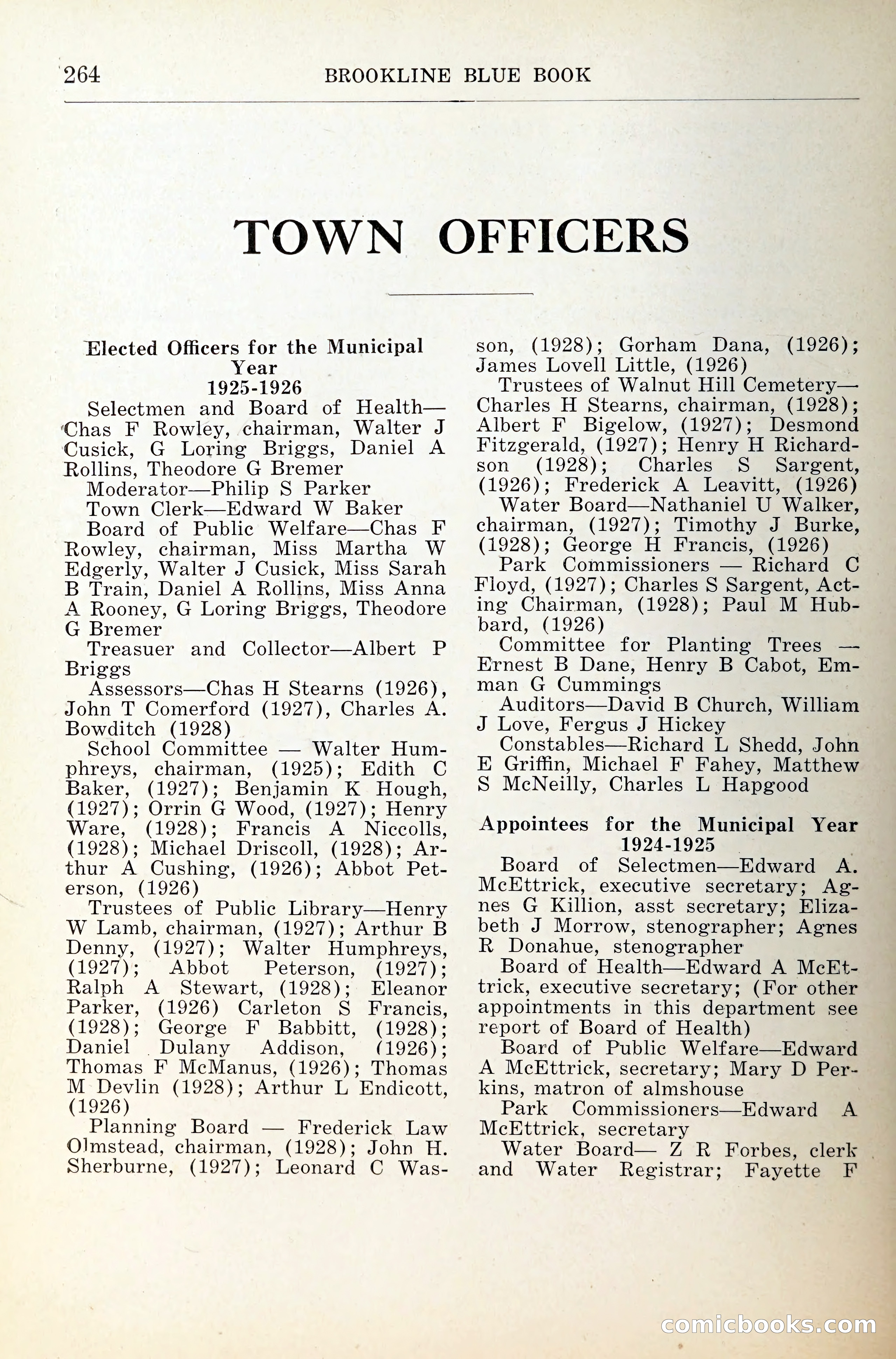 Blue Book of Brookline — page 305 of 341