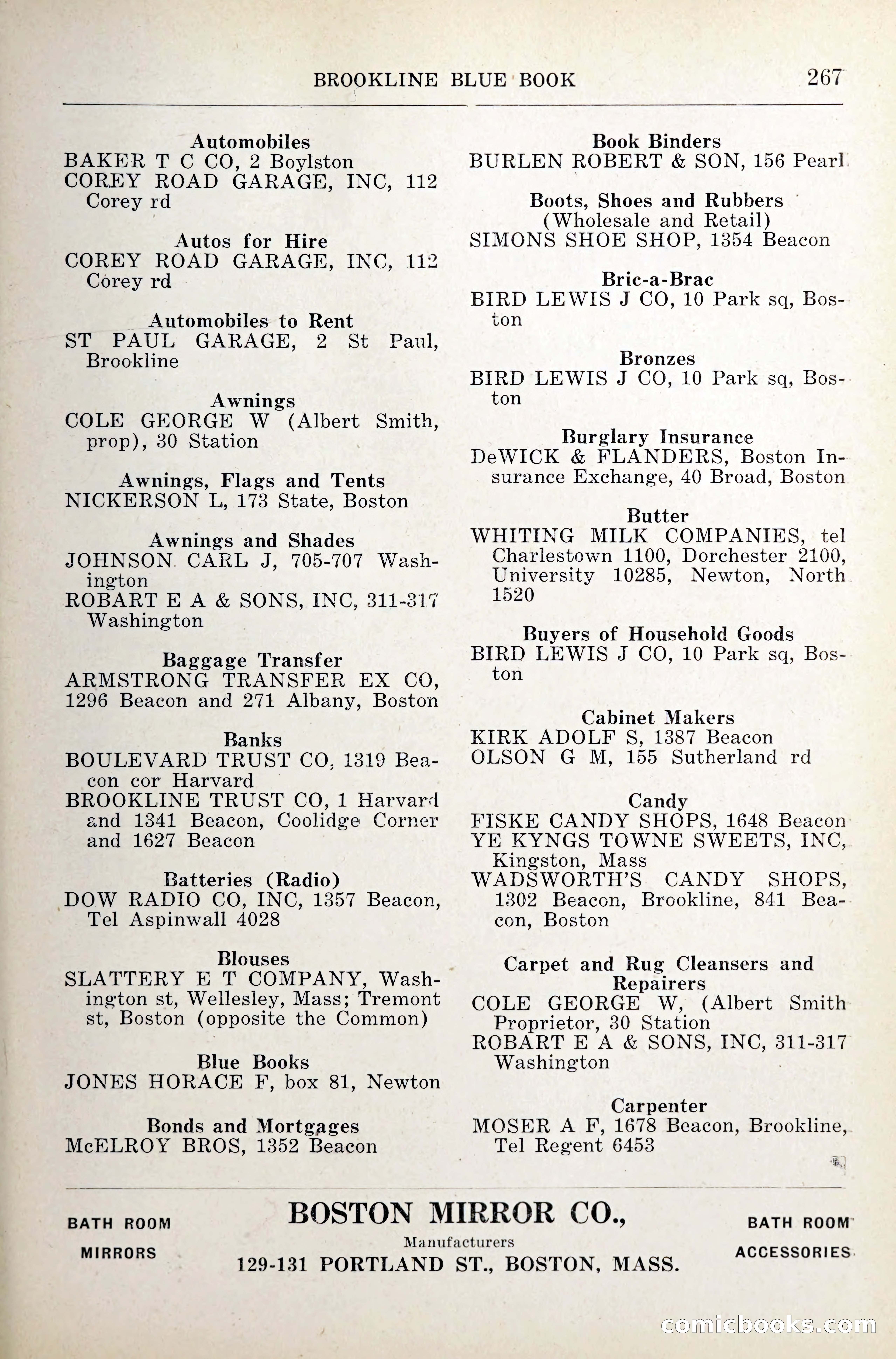 Blue Book of Brookline — page 308 of 341