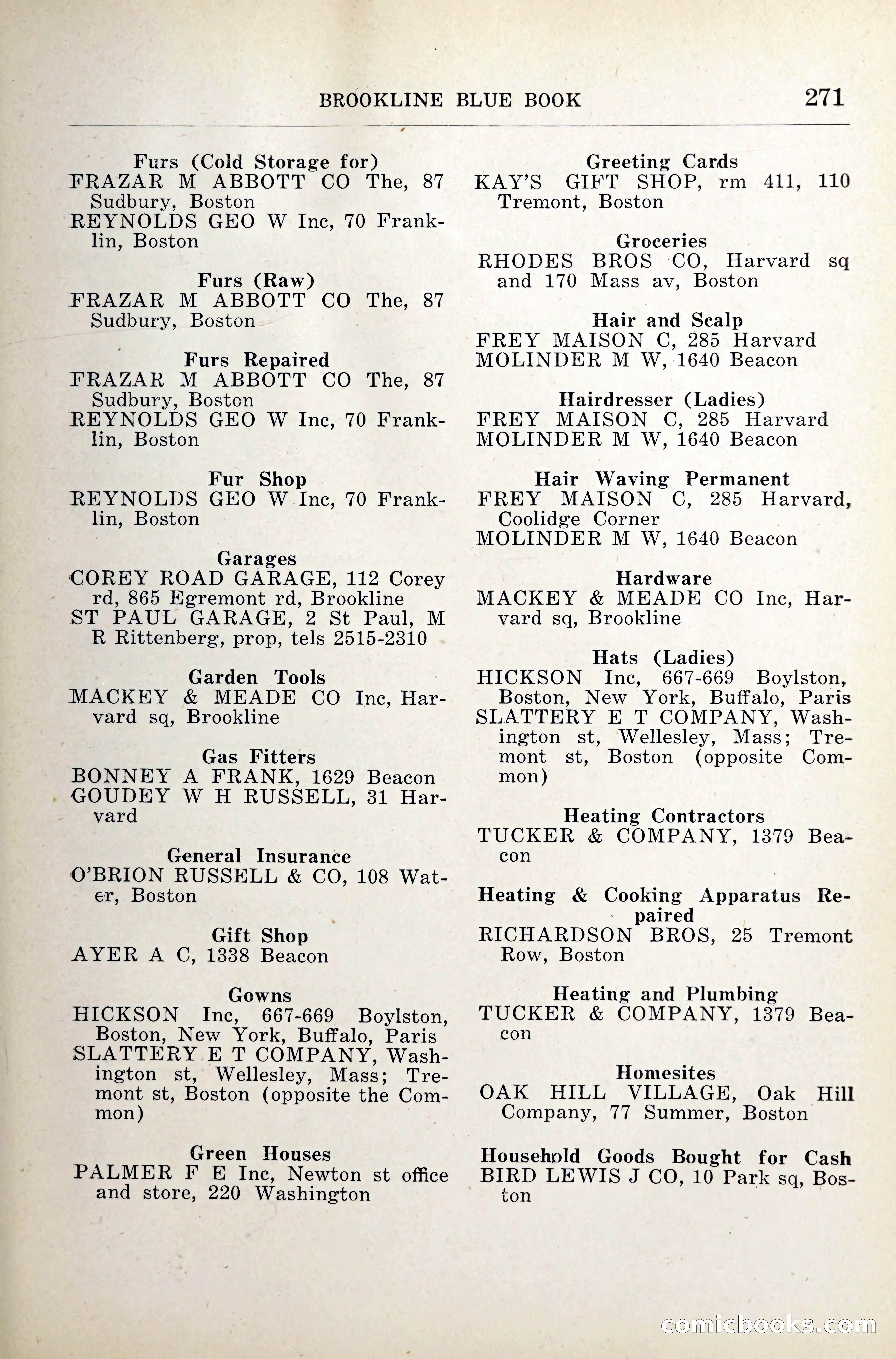 Blue Book of Brookline — page 312 of 341