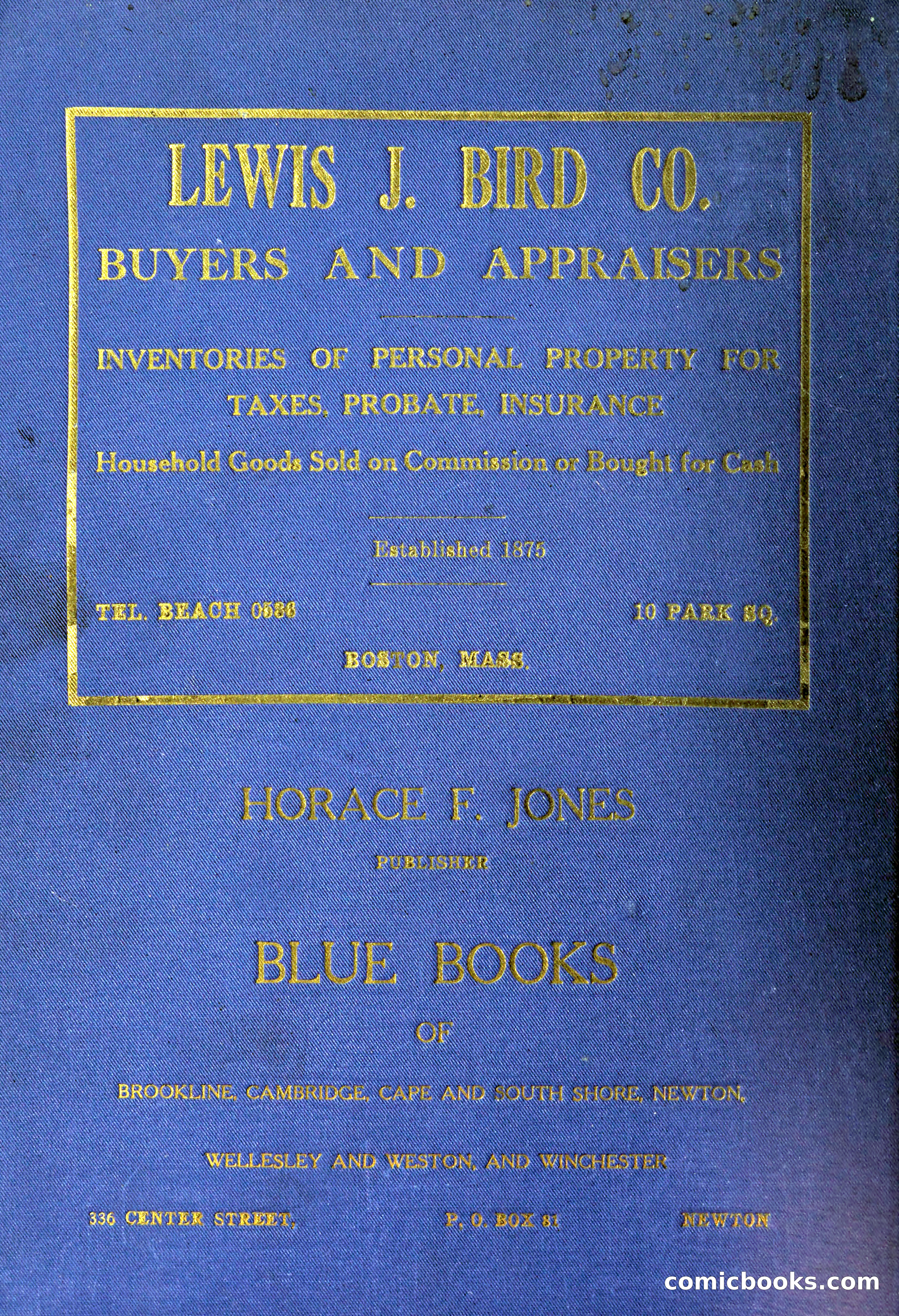Blue Book of Brookline — page 341 of 341
