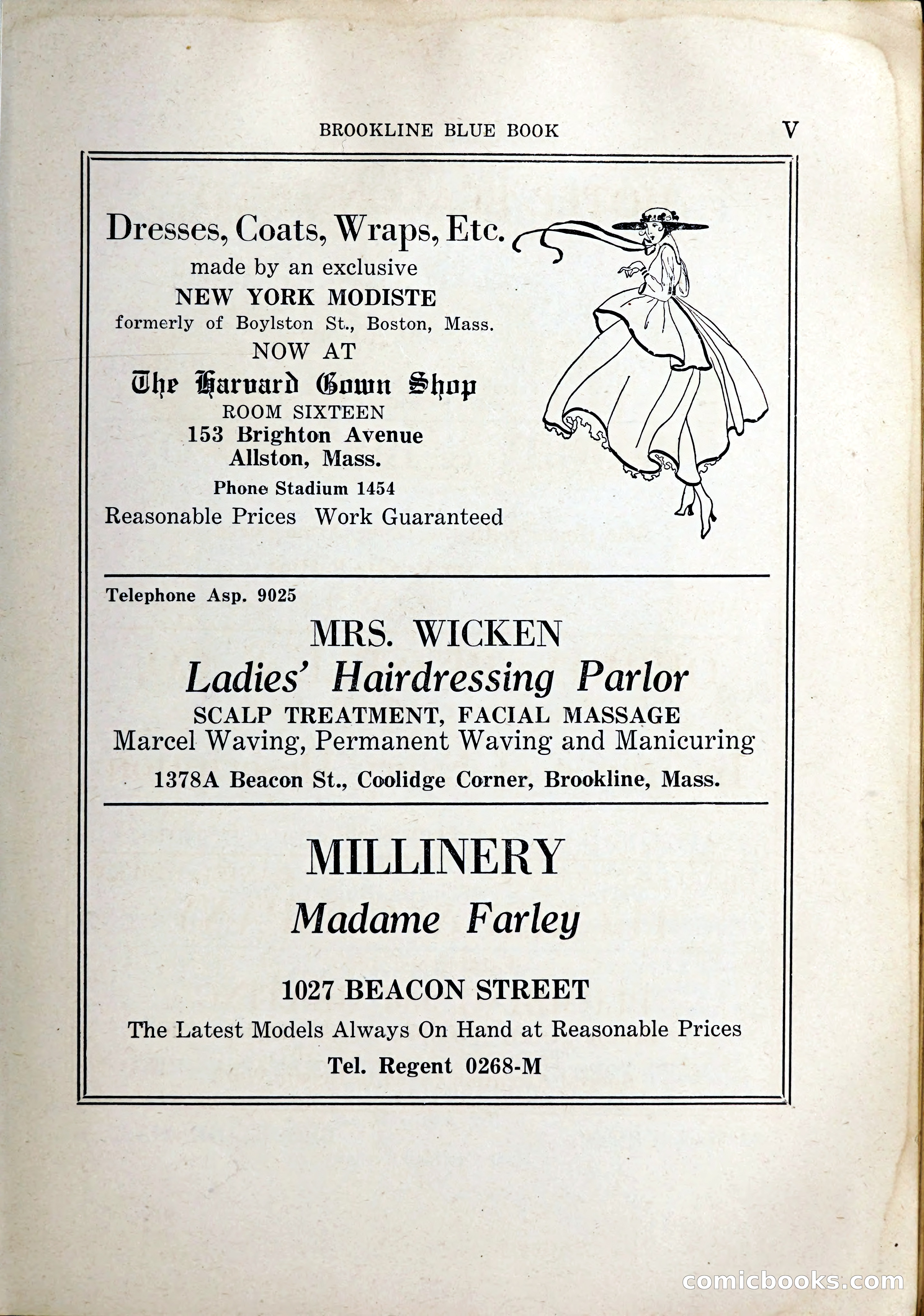 Blue Book of Brookline, 1926 — page 6 of 327