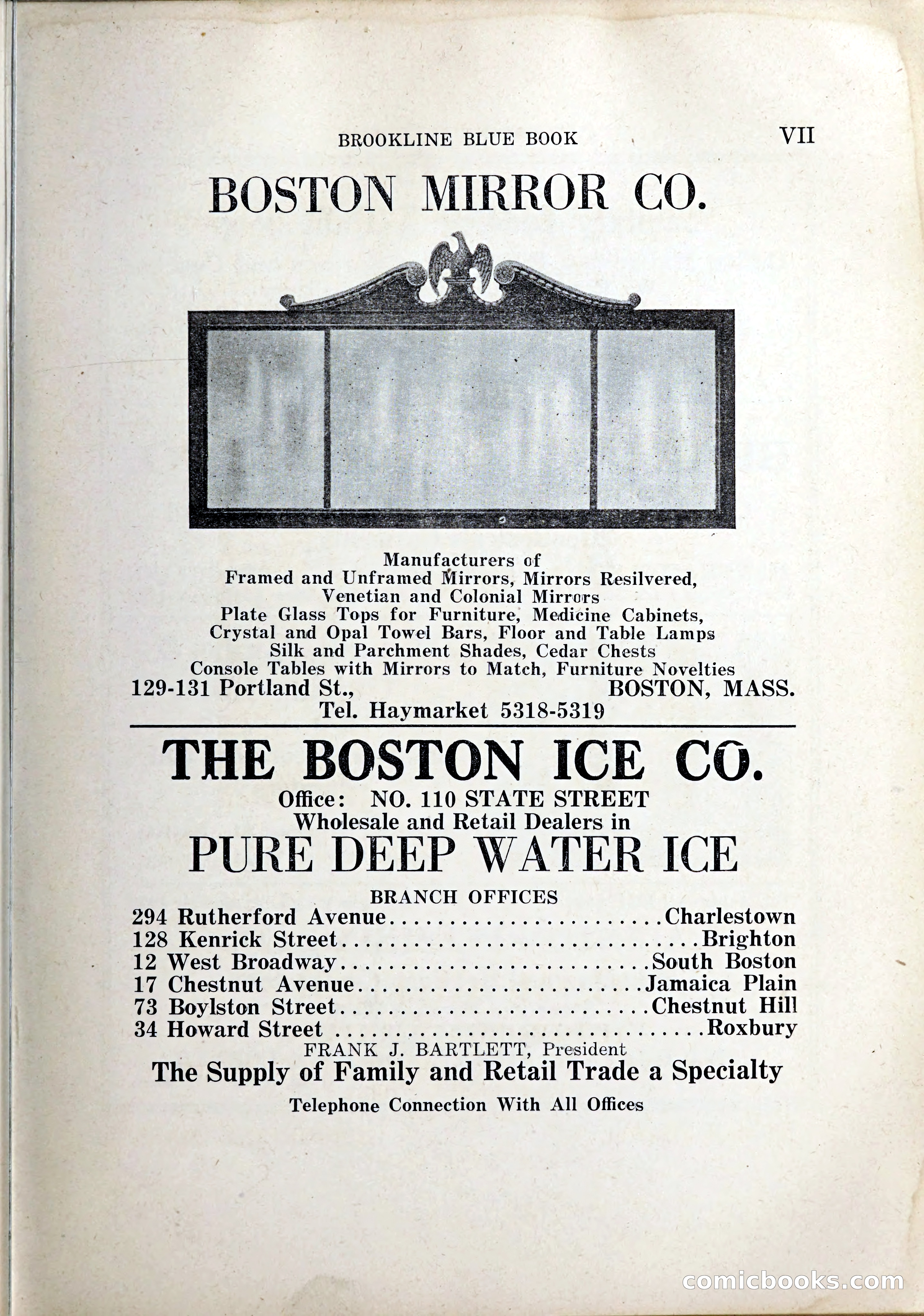 Blue Book of Brookline, 1926 — page 8 of 327