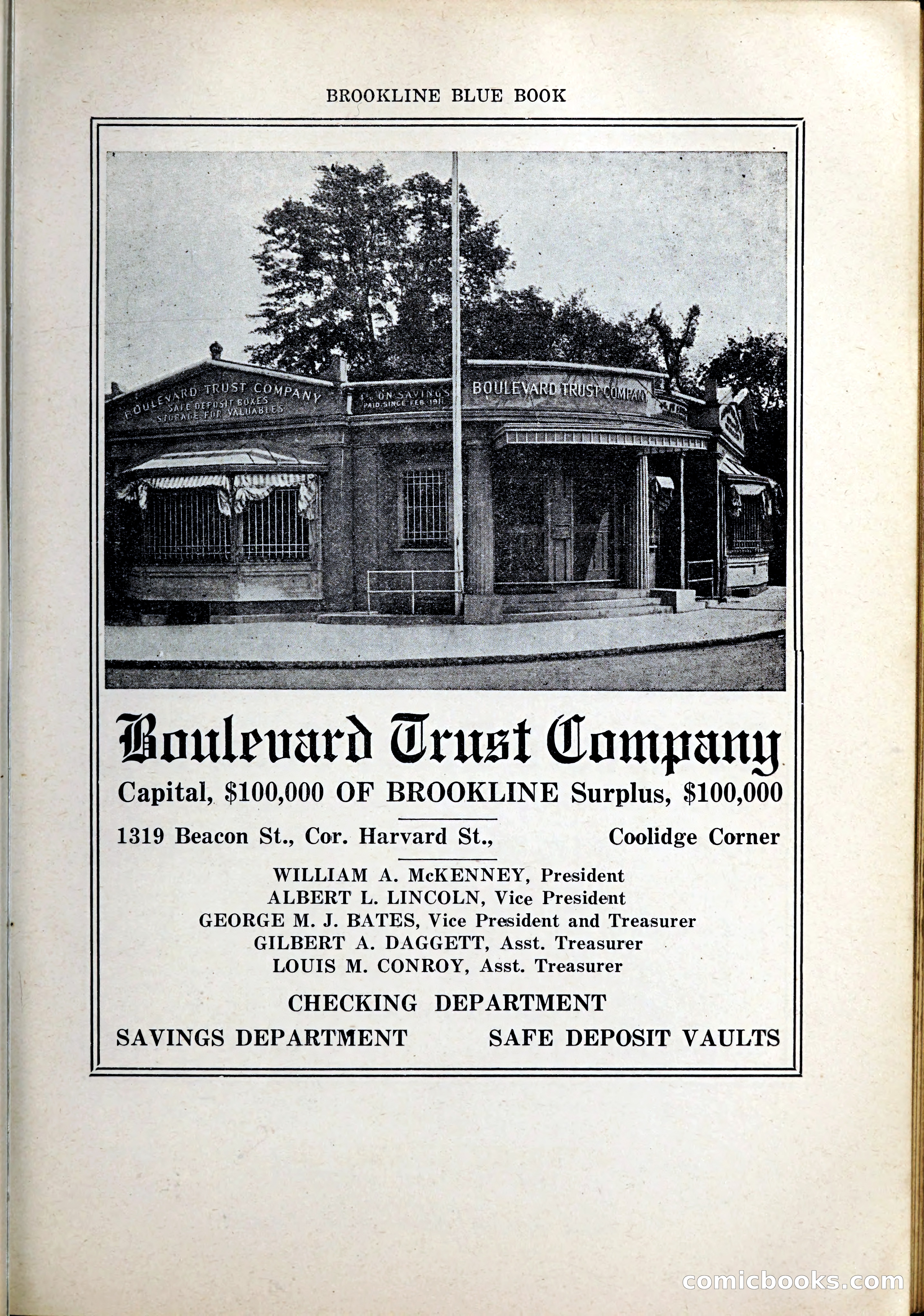 Blue Book of Brookline, 1926 — page 46 of 327
