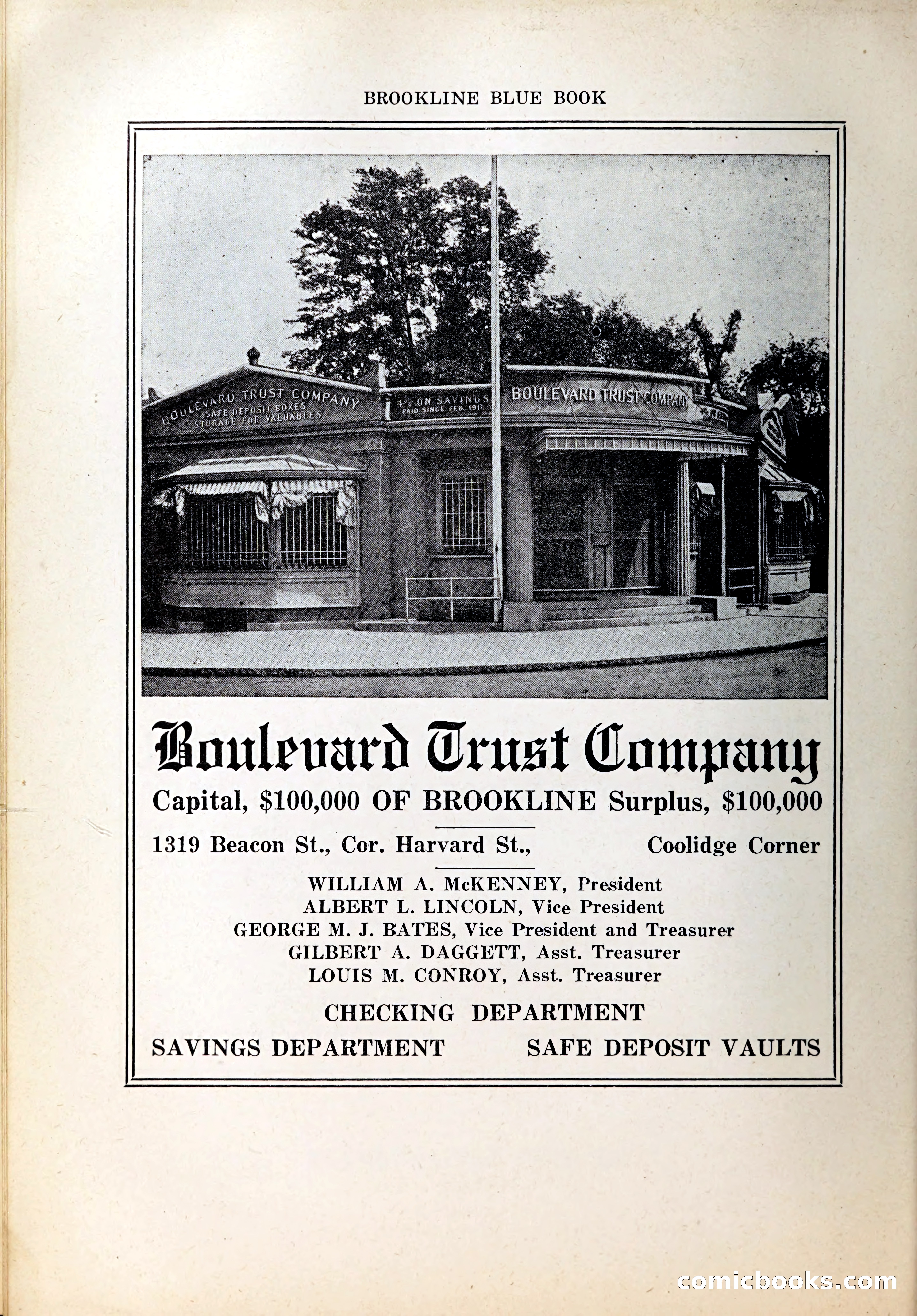 Blue Book of Brookline, 1926 — page 47 of 327