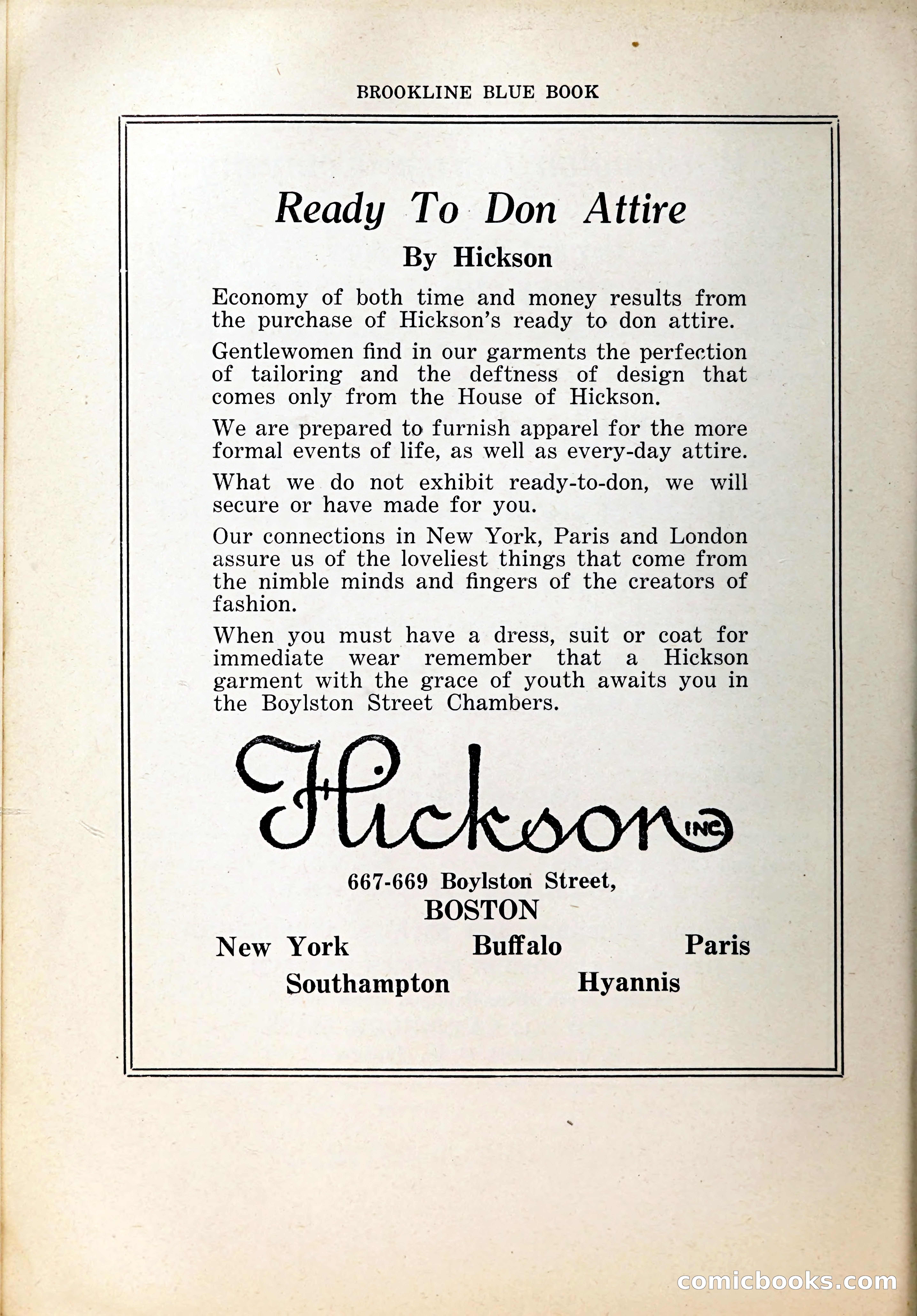 Blue Book of Brookline, 1926 — page 53 of 327