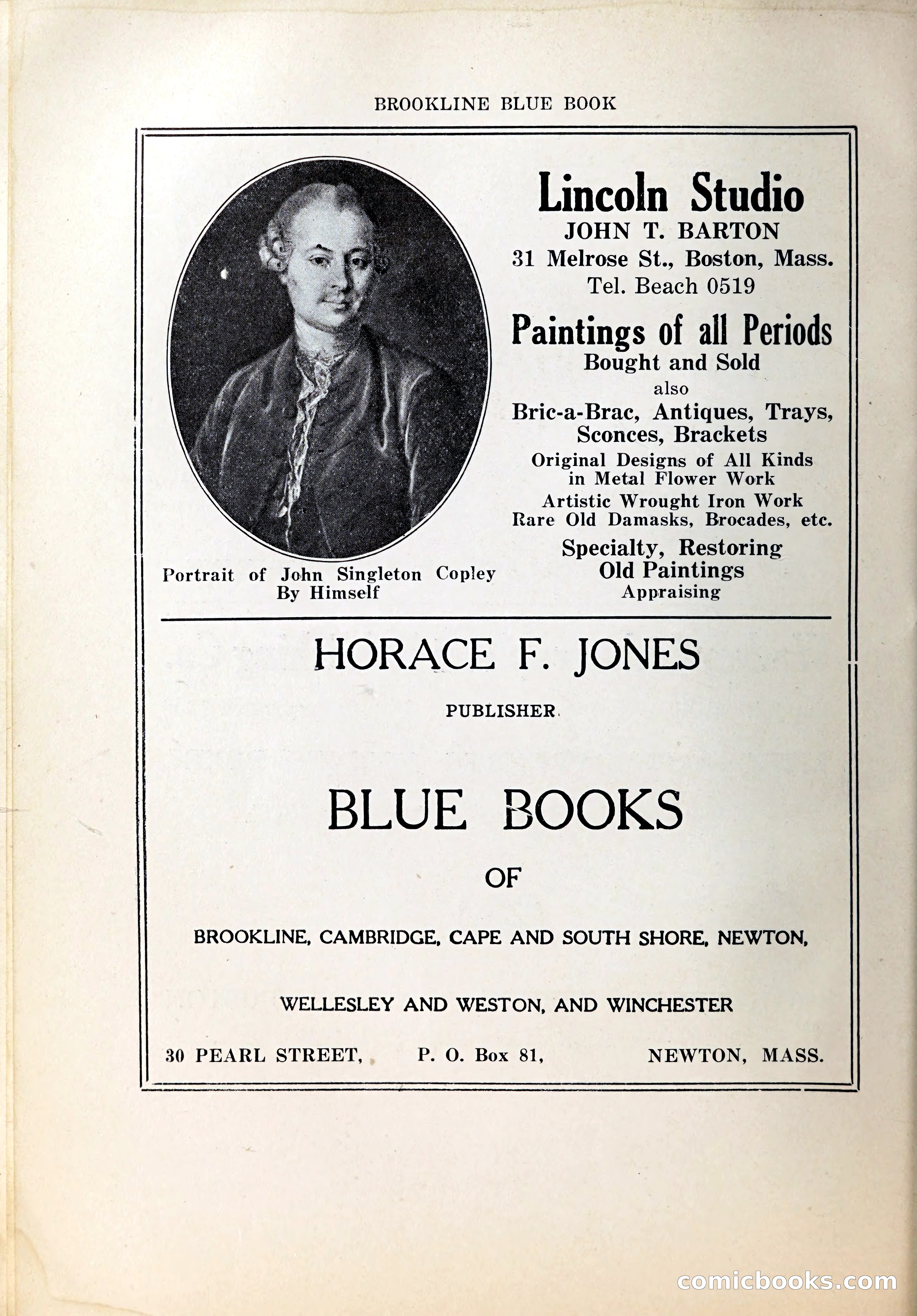 Blue Book of Brookline, 1926 — page 59 of 327