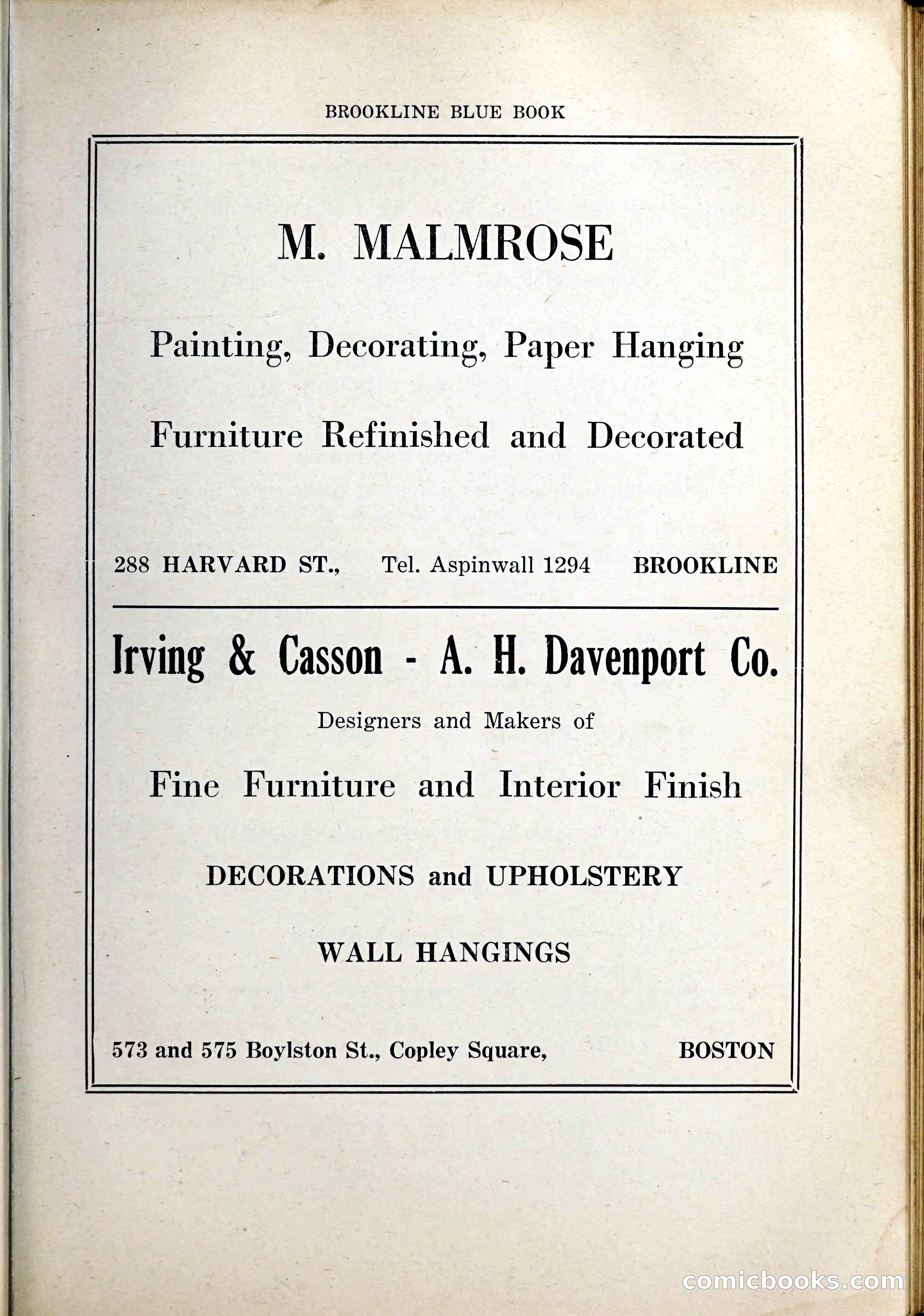 Blue Book of Brookline, 1926 — page 76 of 327