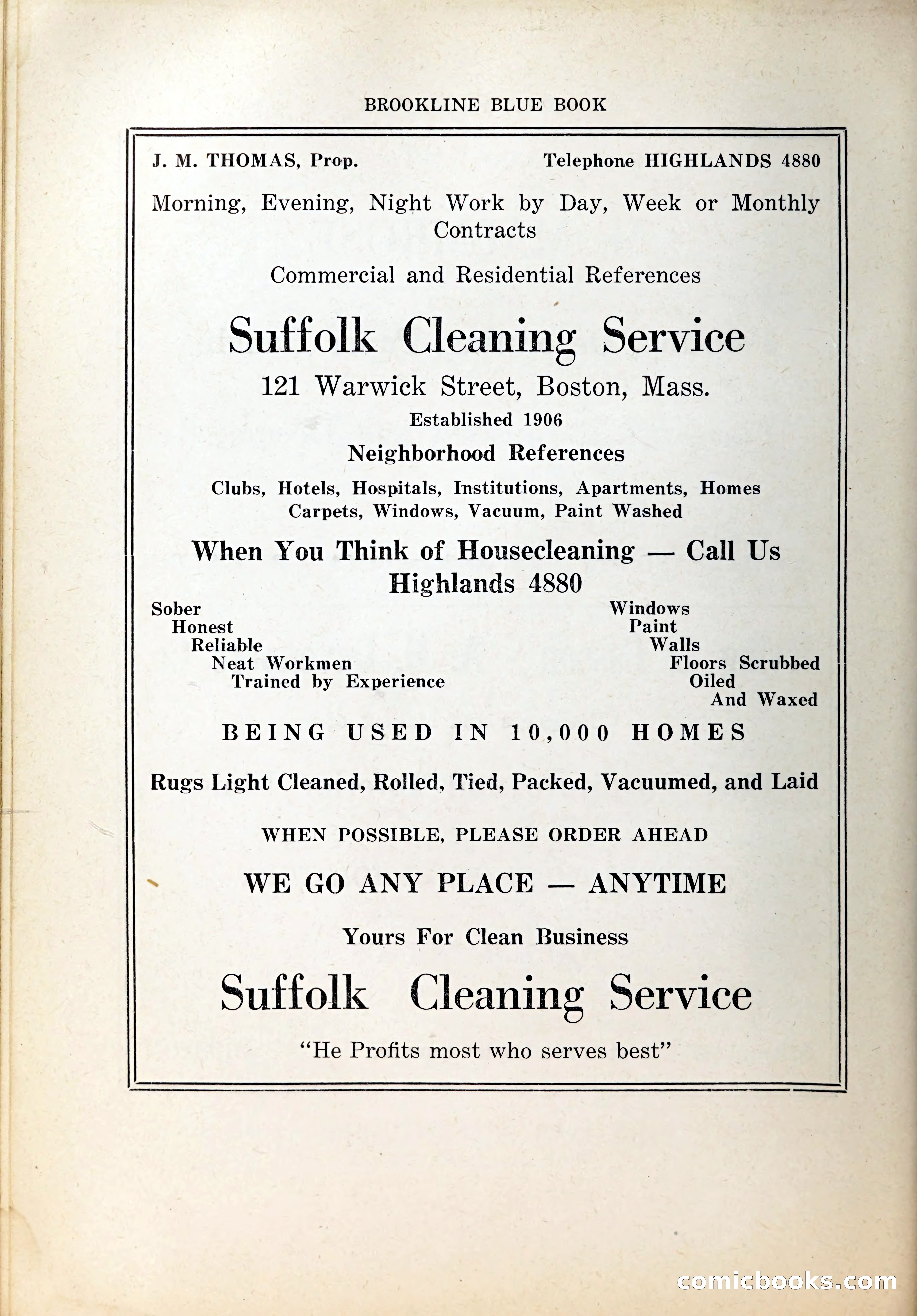 Blue Book of Brookline, 1926 — page 77 of 327