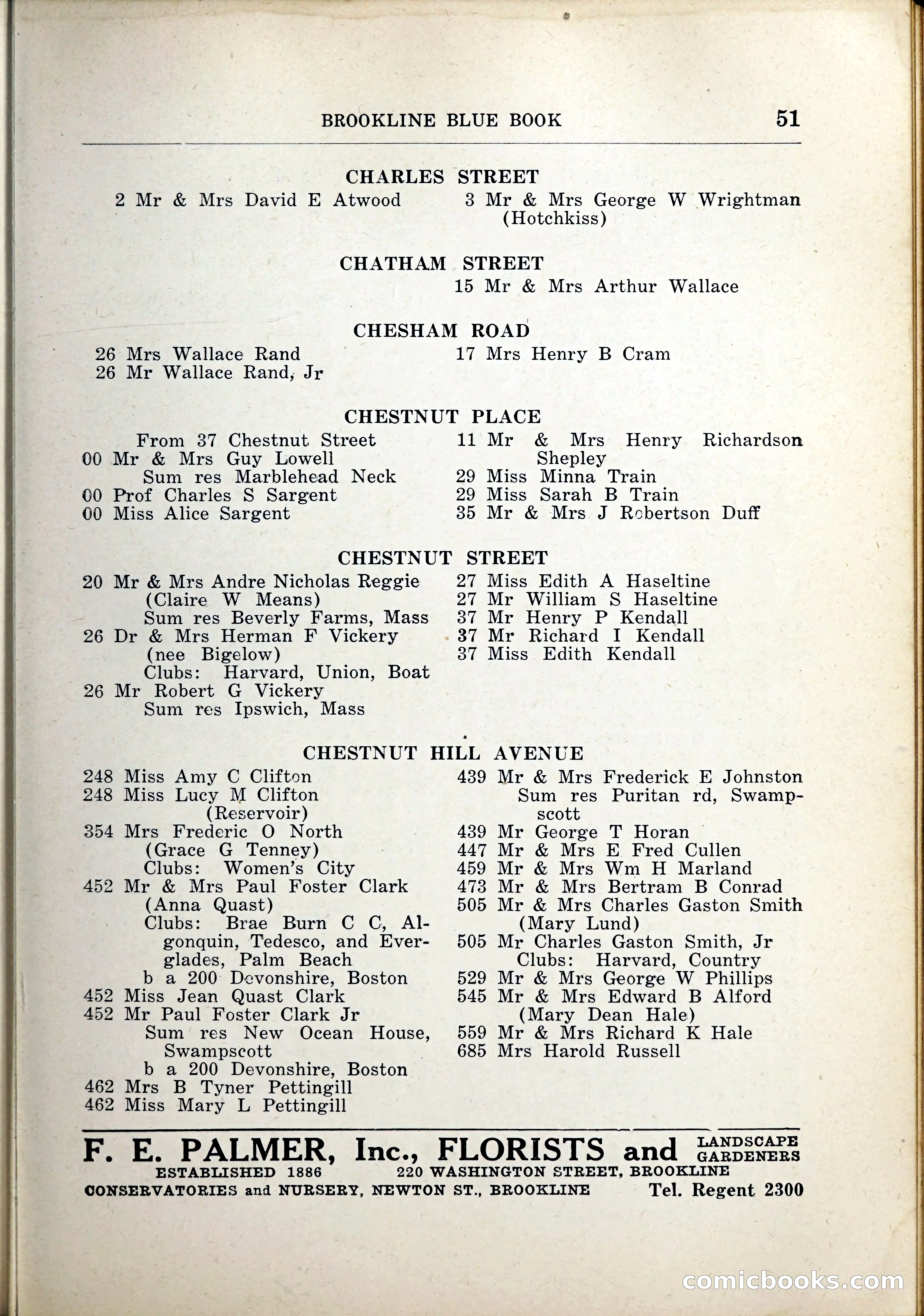 Blue Book of Brookline, 1926 — page 80 of 327