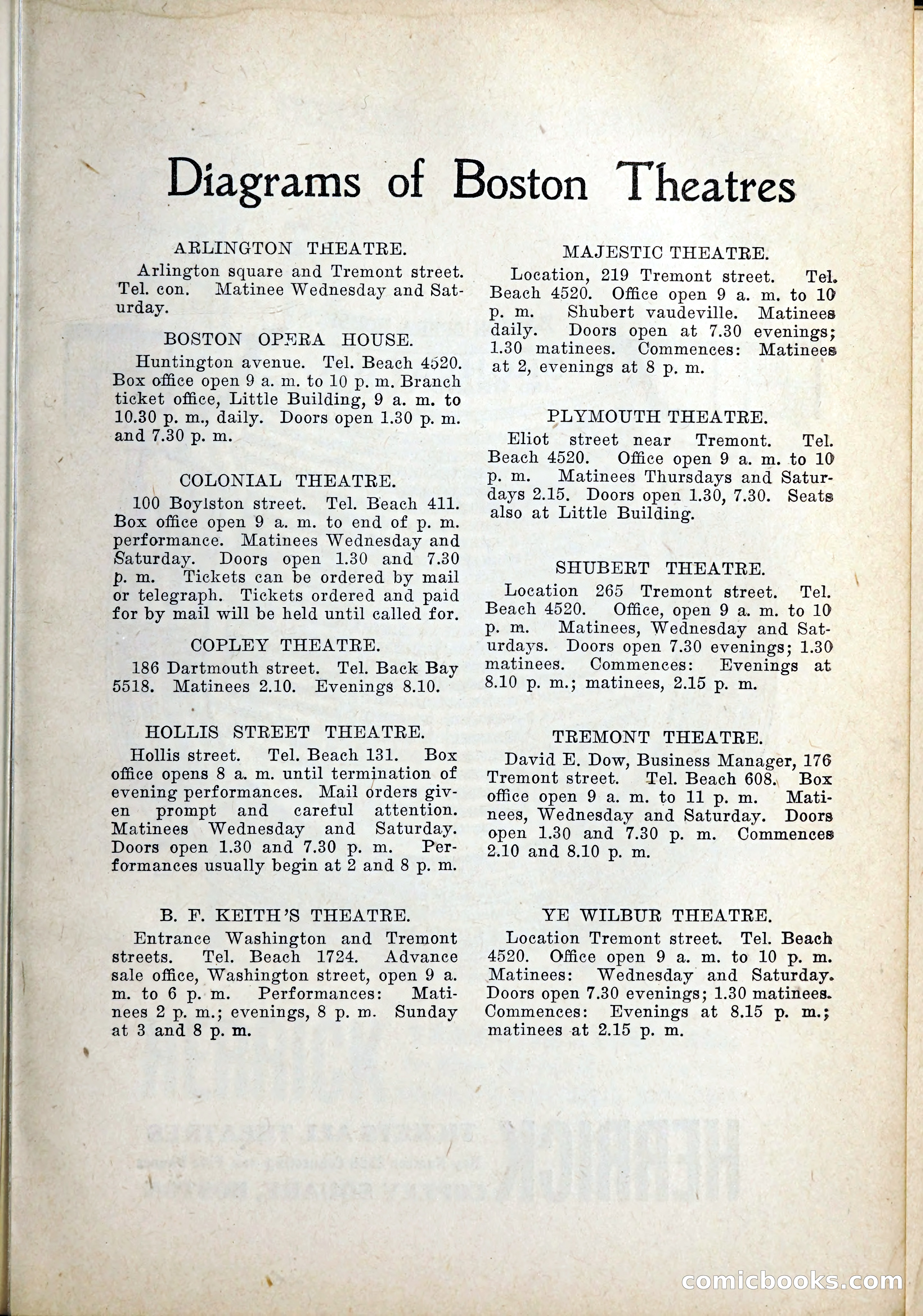Blue Book of Brookline, 1926 — page 308 of 327