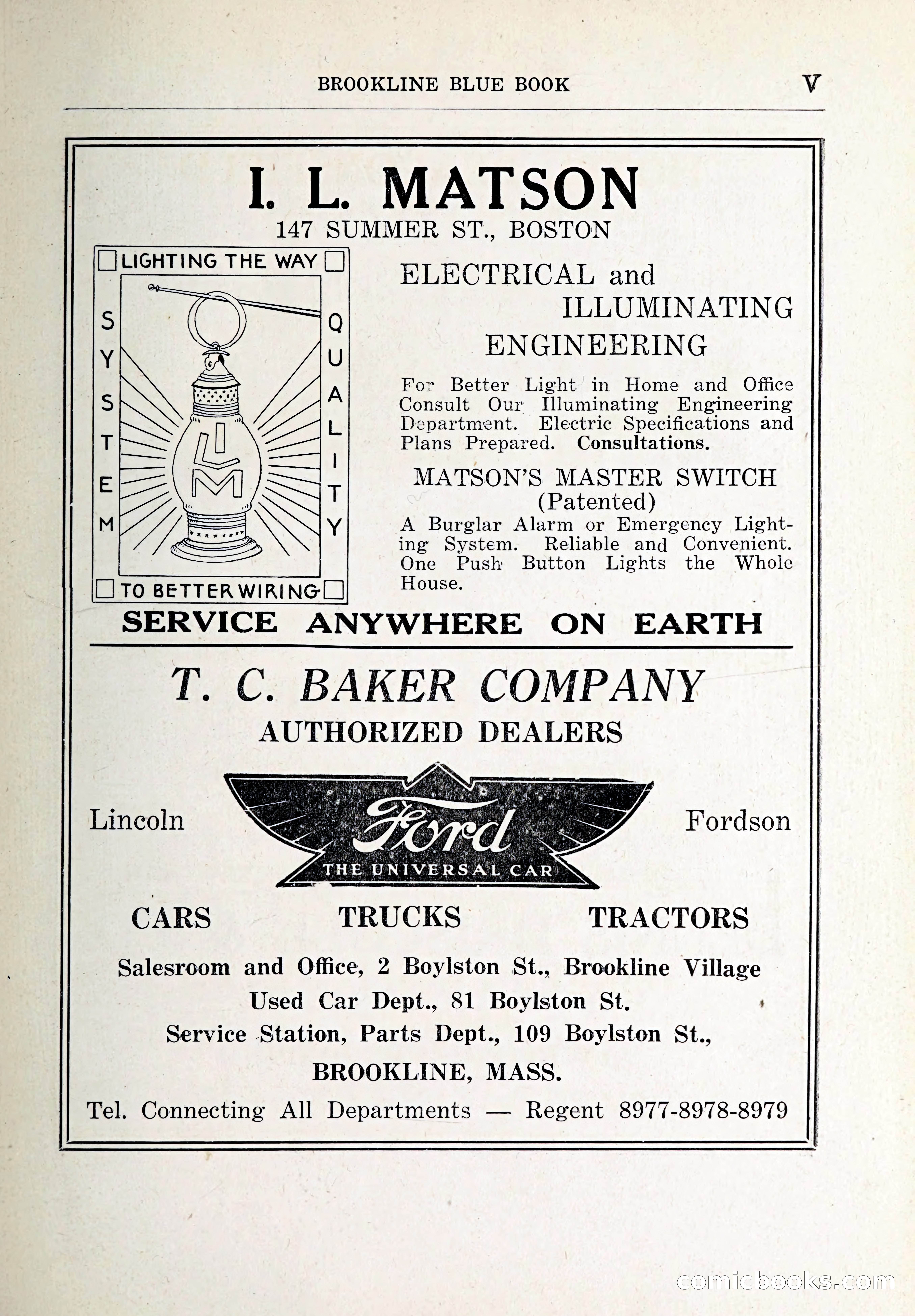 Blue Book of Brookline and Longwood — page 6 of 347