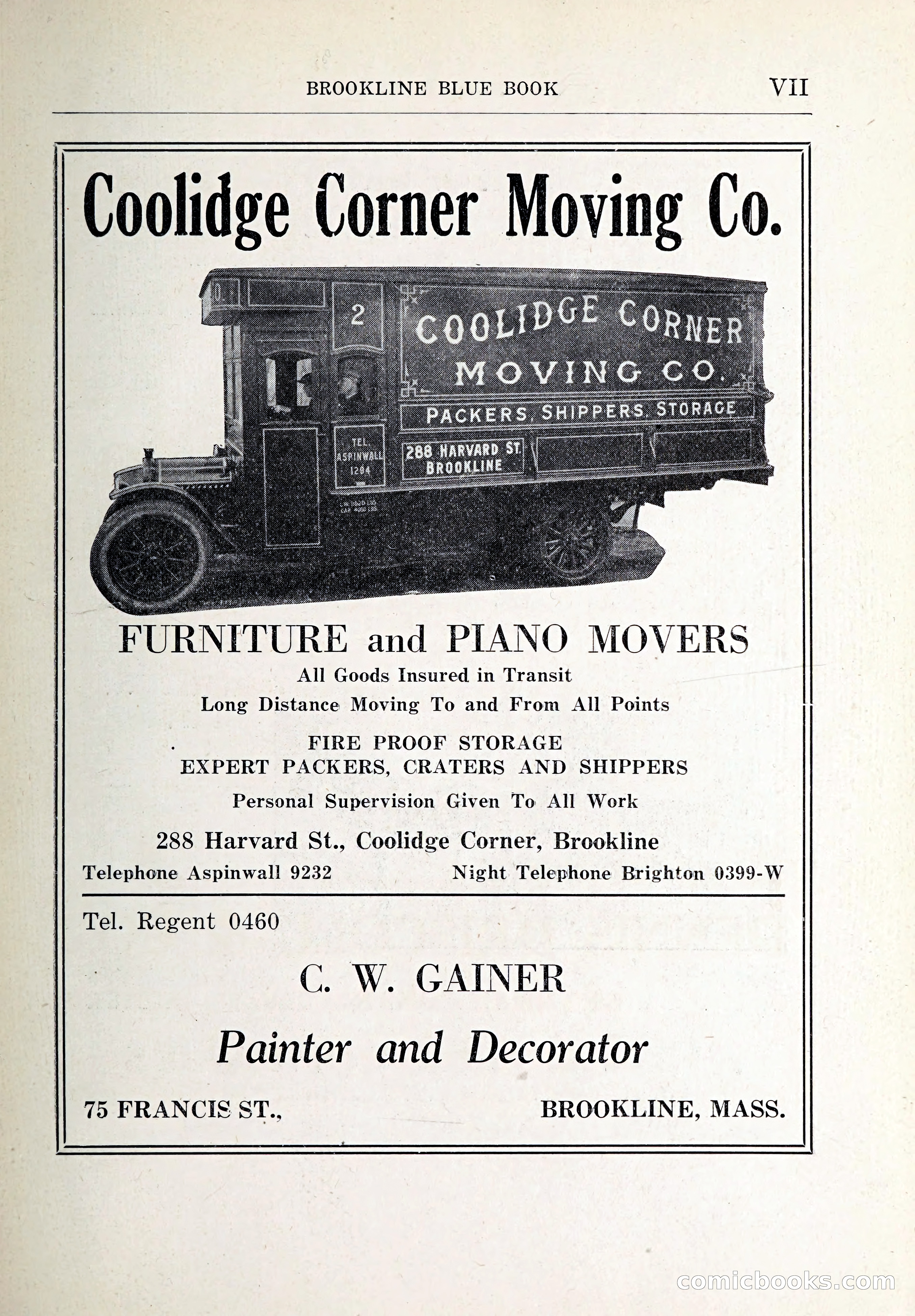 Blue Book of Brookline and Longwood — page 8 of 347