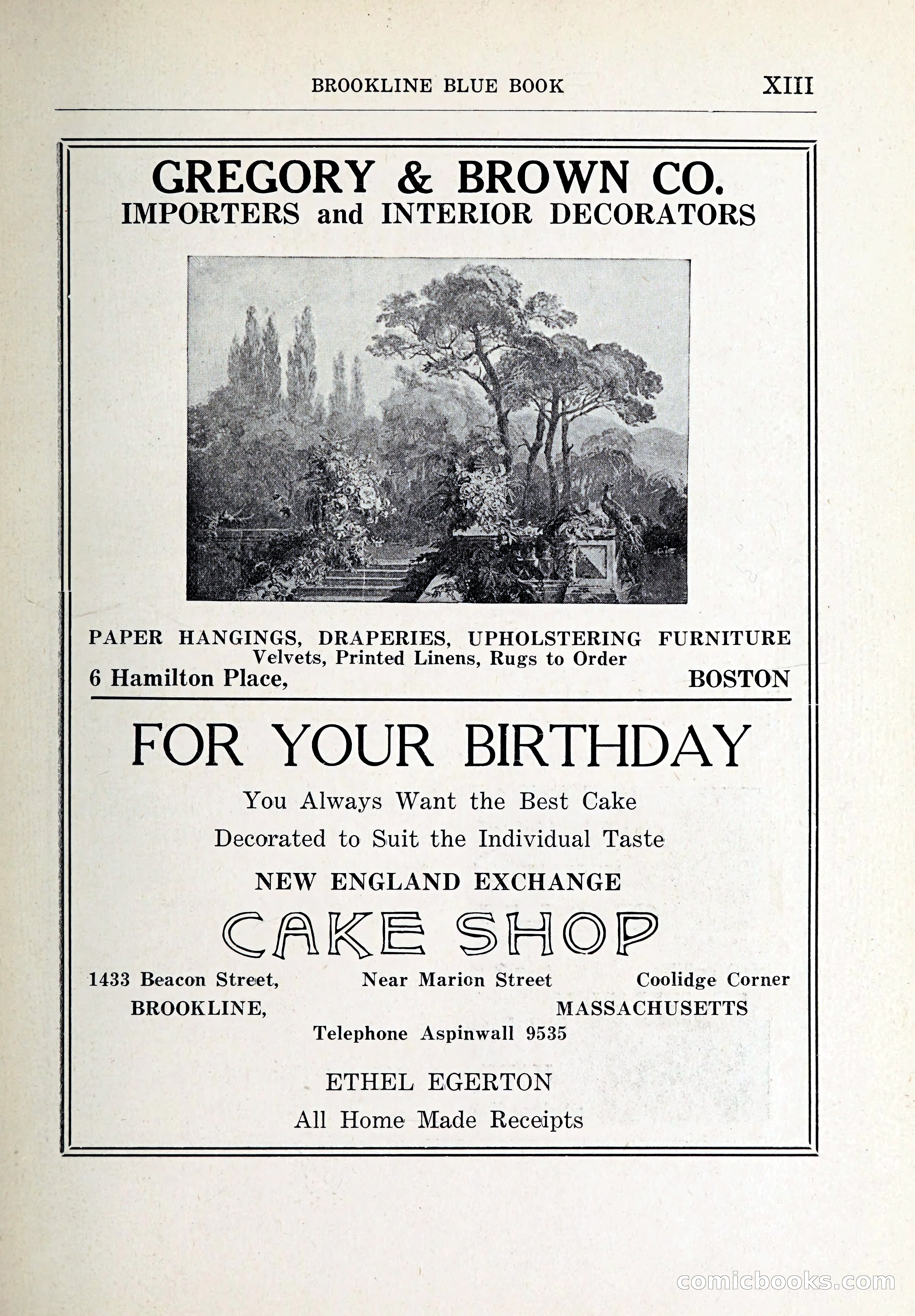 Blue Book of Brookline and Longwood — page 14 of 347