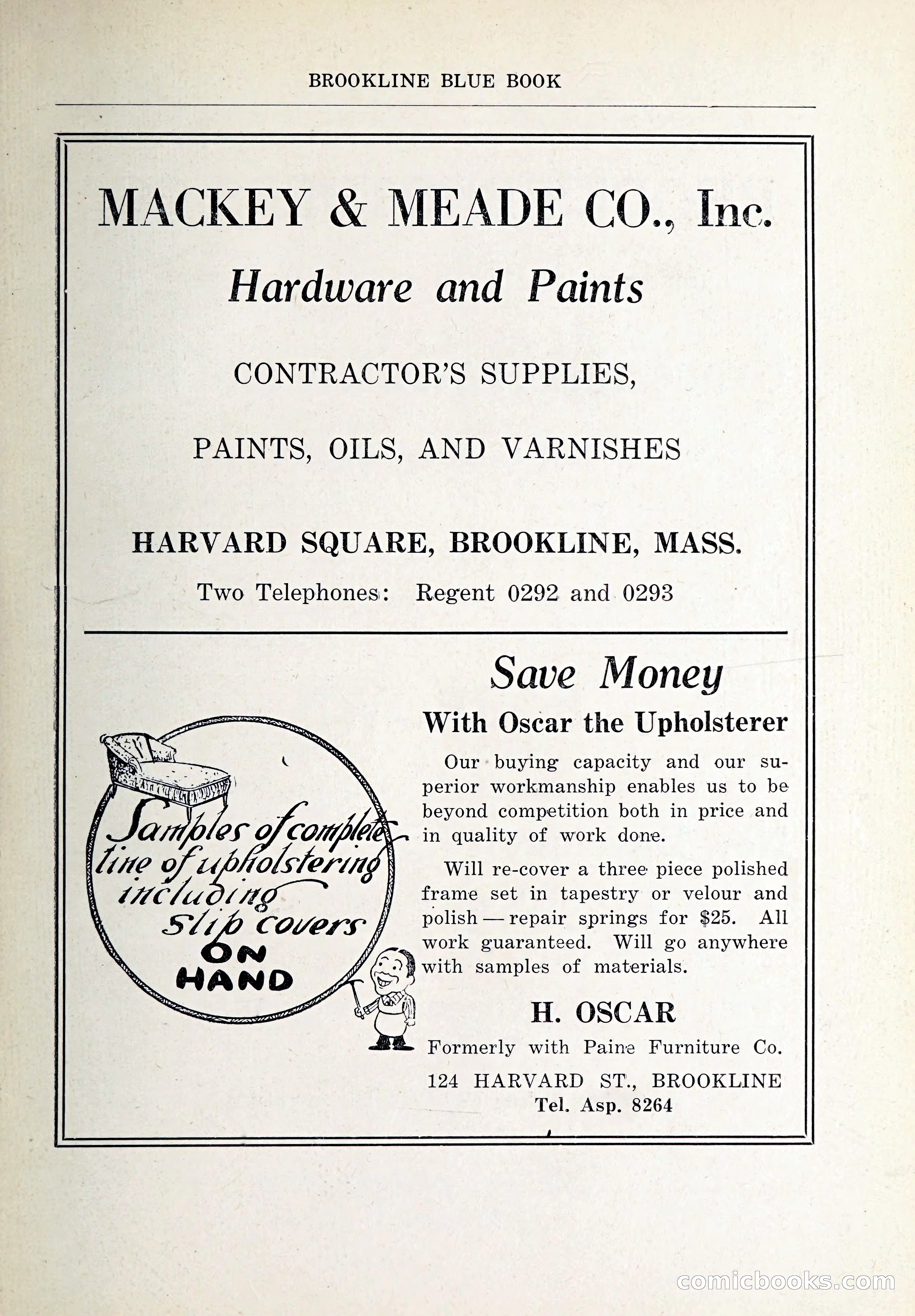 Blue Book of Brookline and Longwood — page 24 of 347