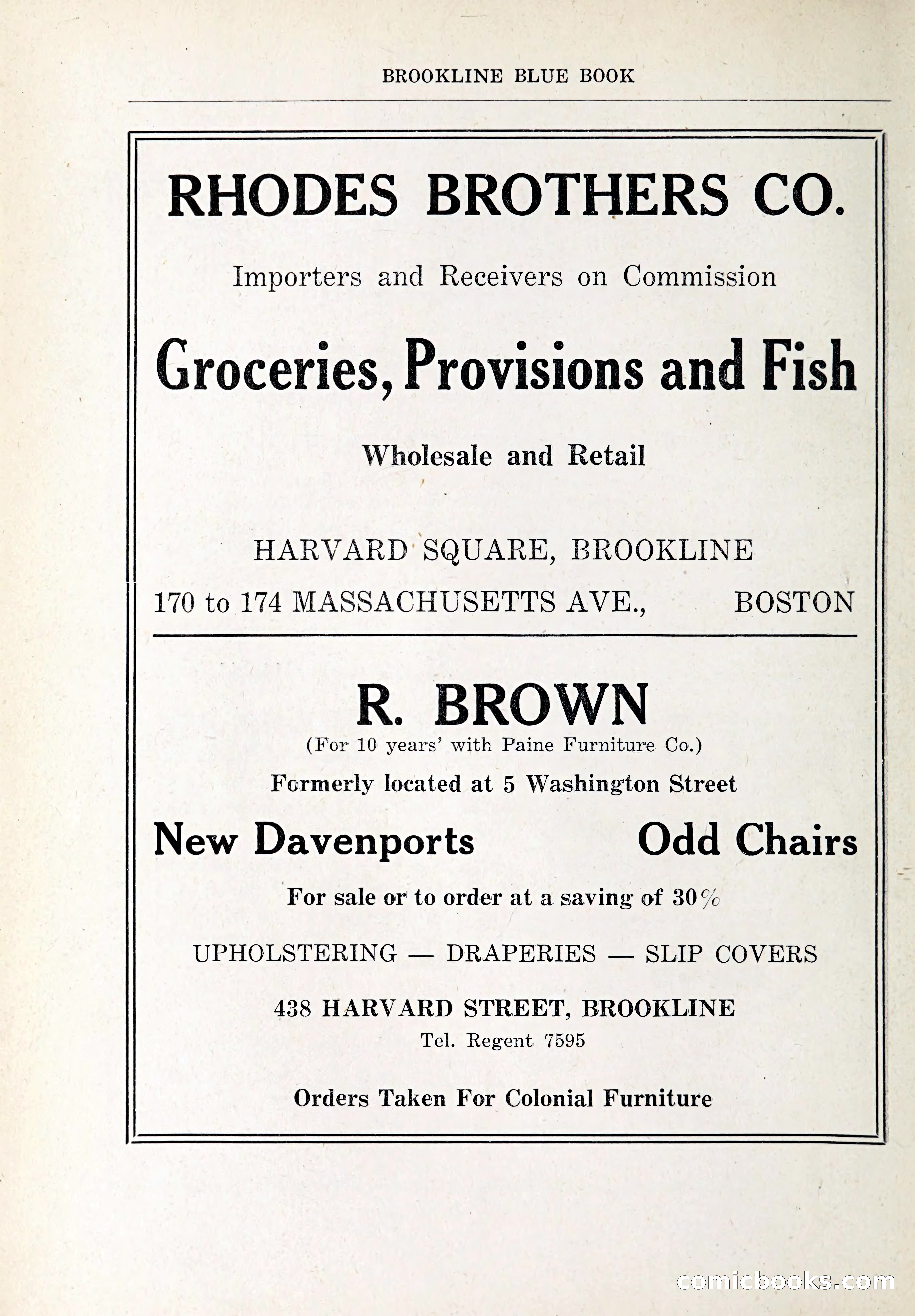 Blue Book of Brookline and Longwood — page 25 of 347