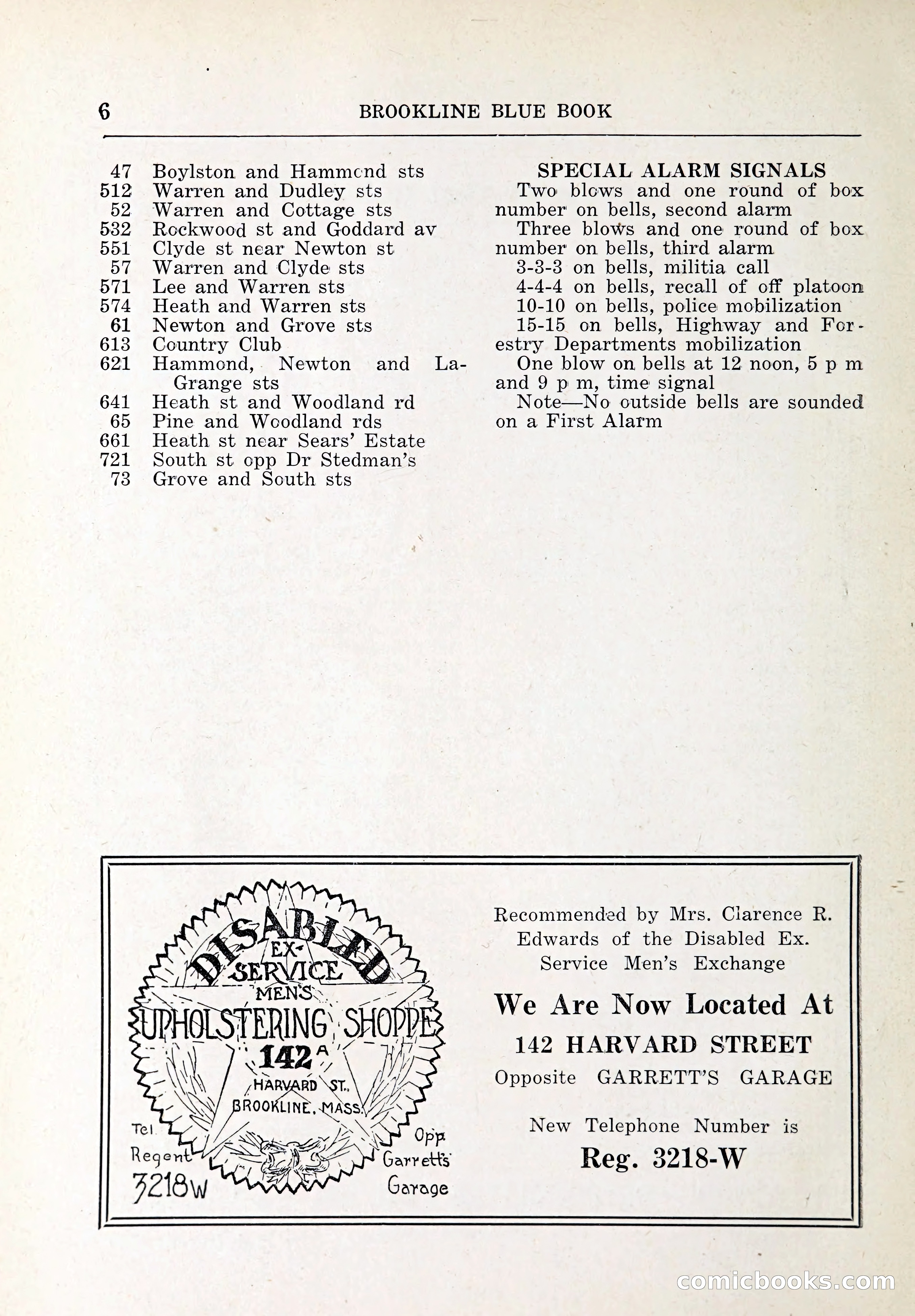 Blue Book of Brookline and Longwood — page 27 of 347