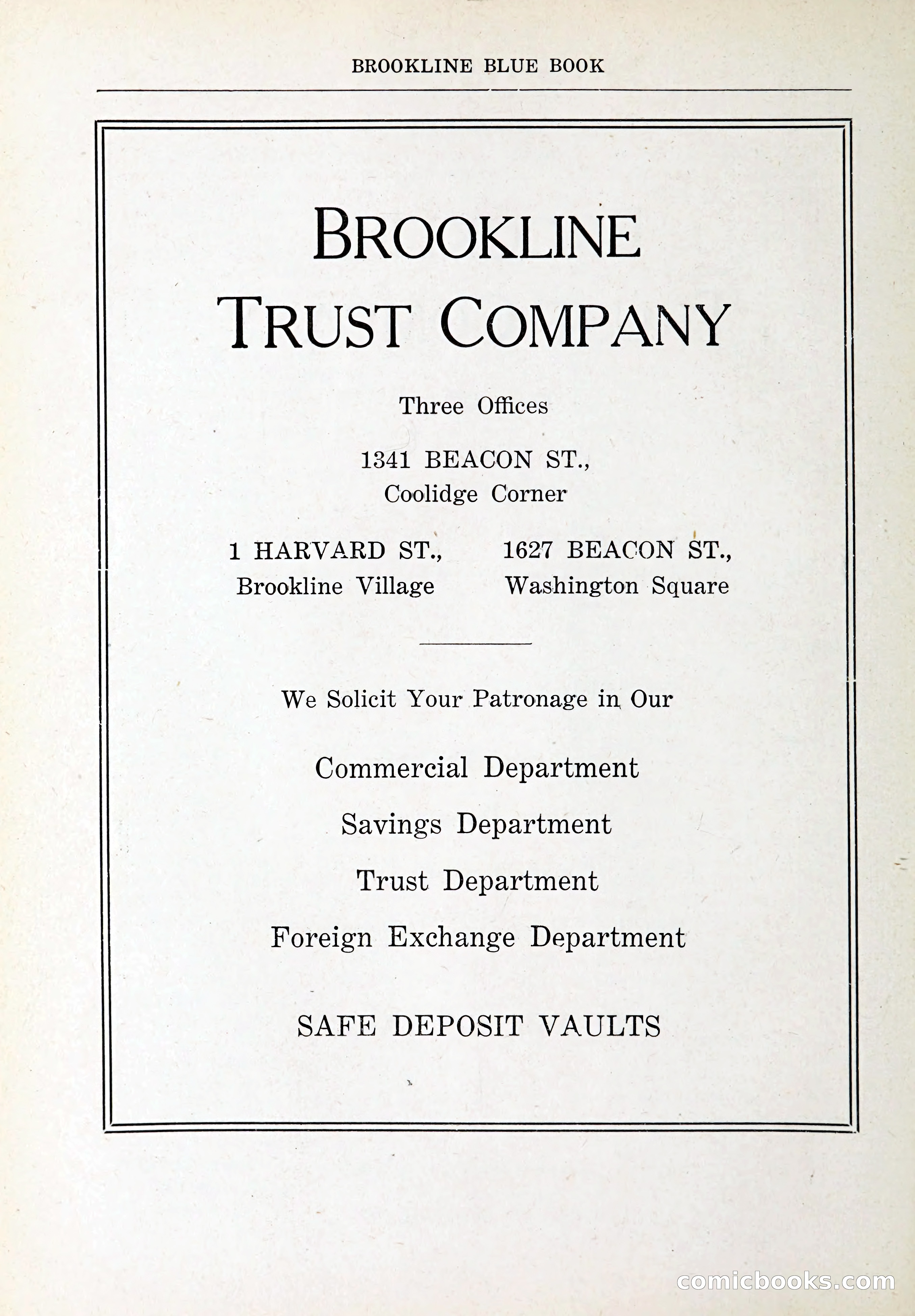 Blue Book of Brookline and Longwood — page 55 of 347
