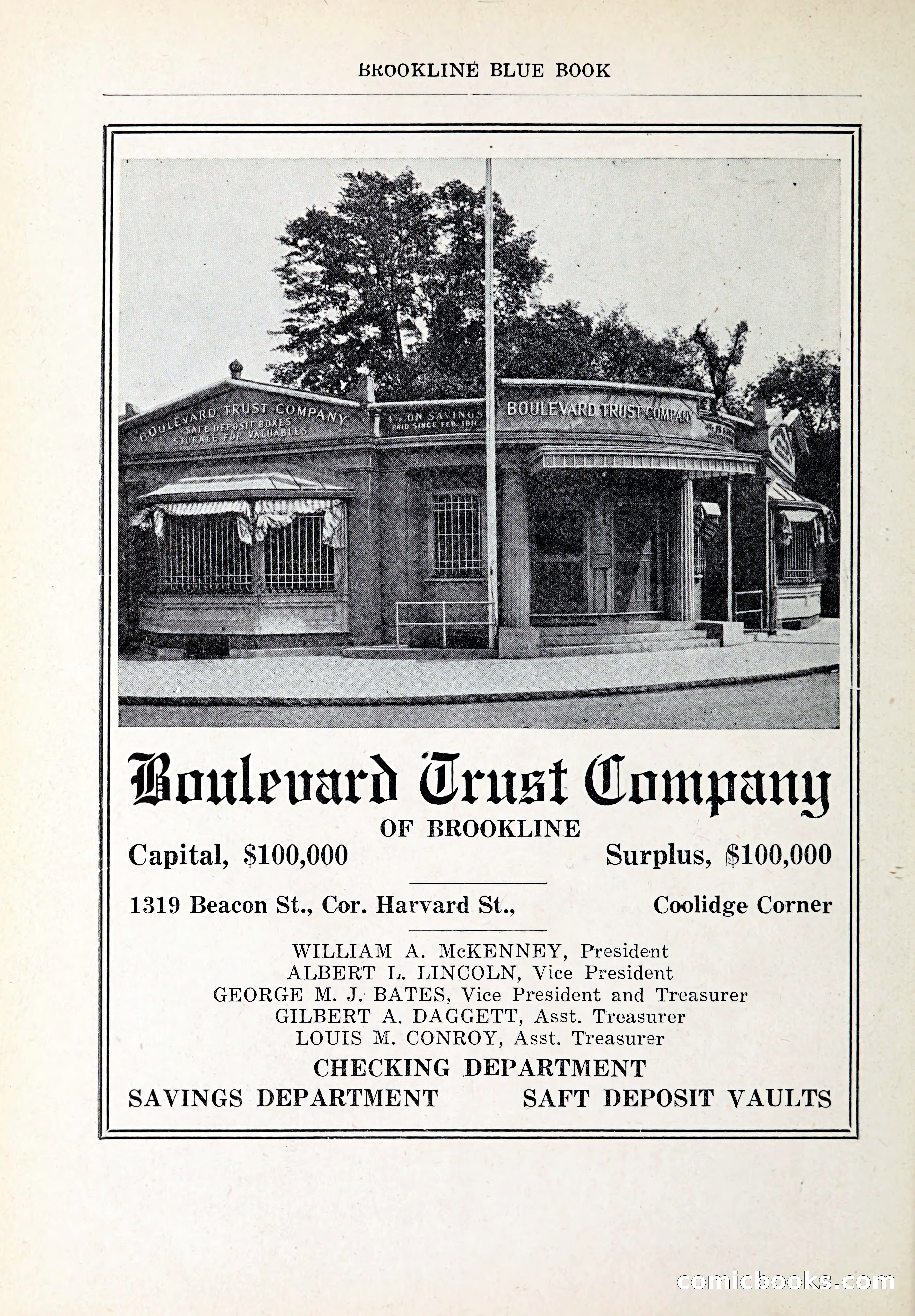 Blue Book of Brookline and Longwood — page 61 of 347