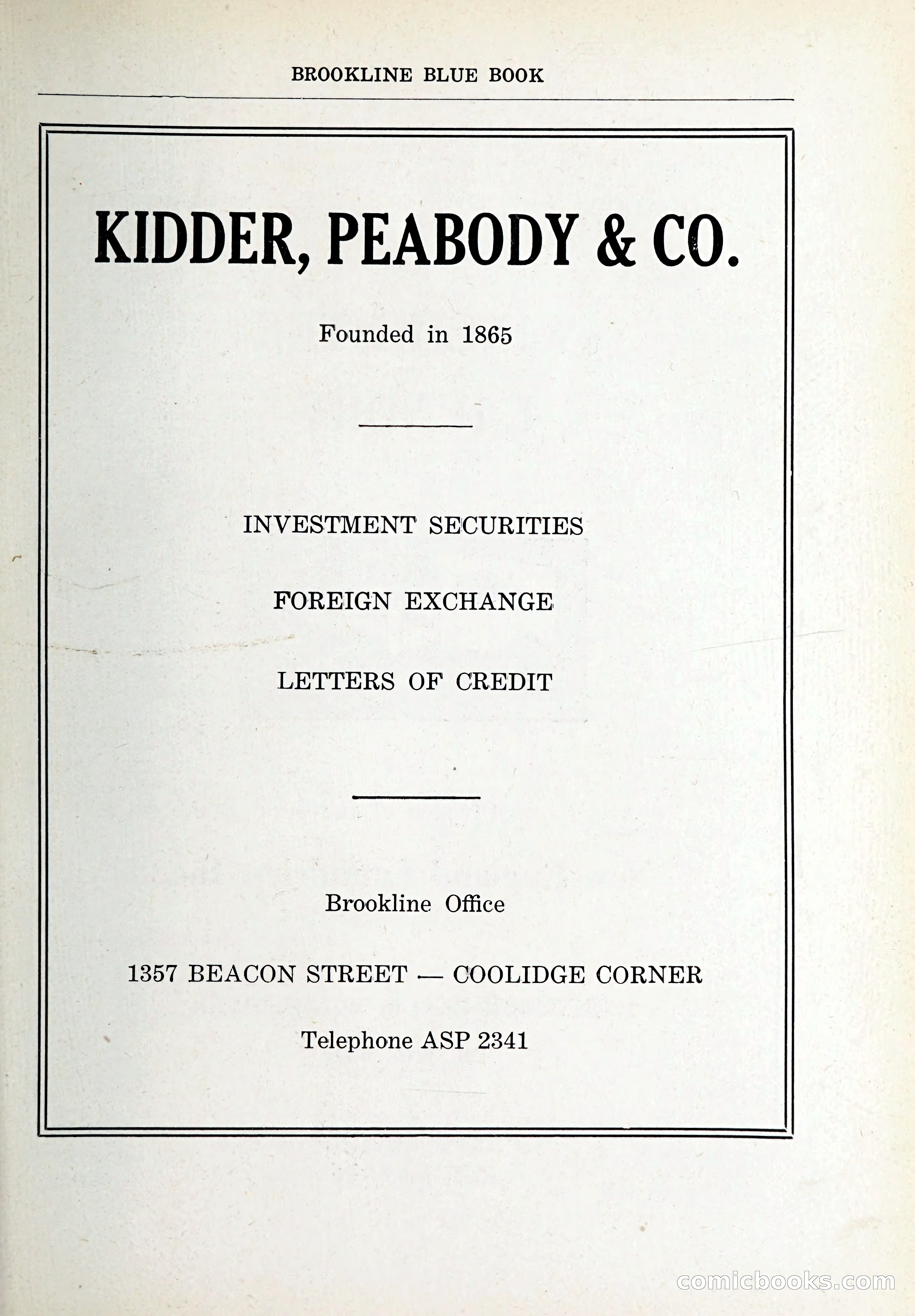 Blue Book of Brookline and Longwood — page 78 of 347