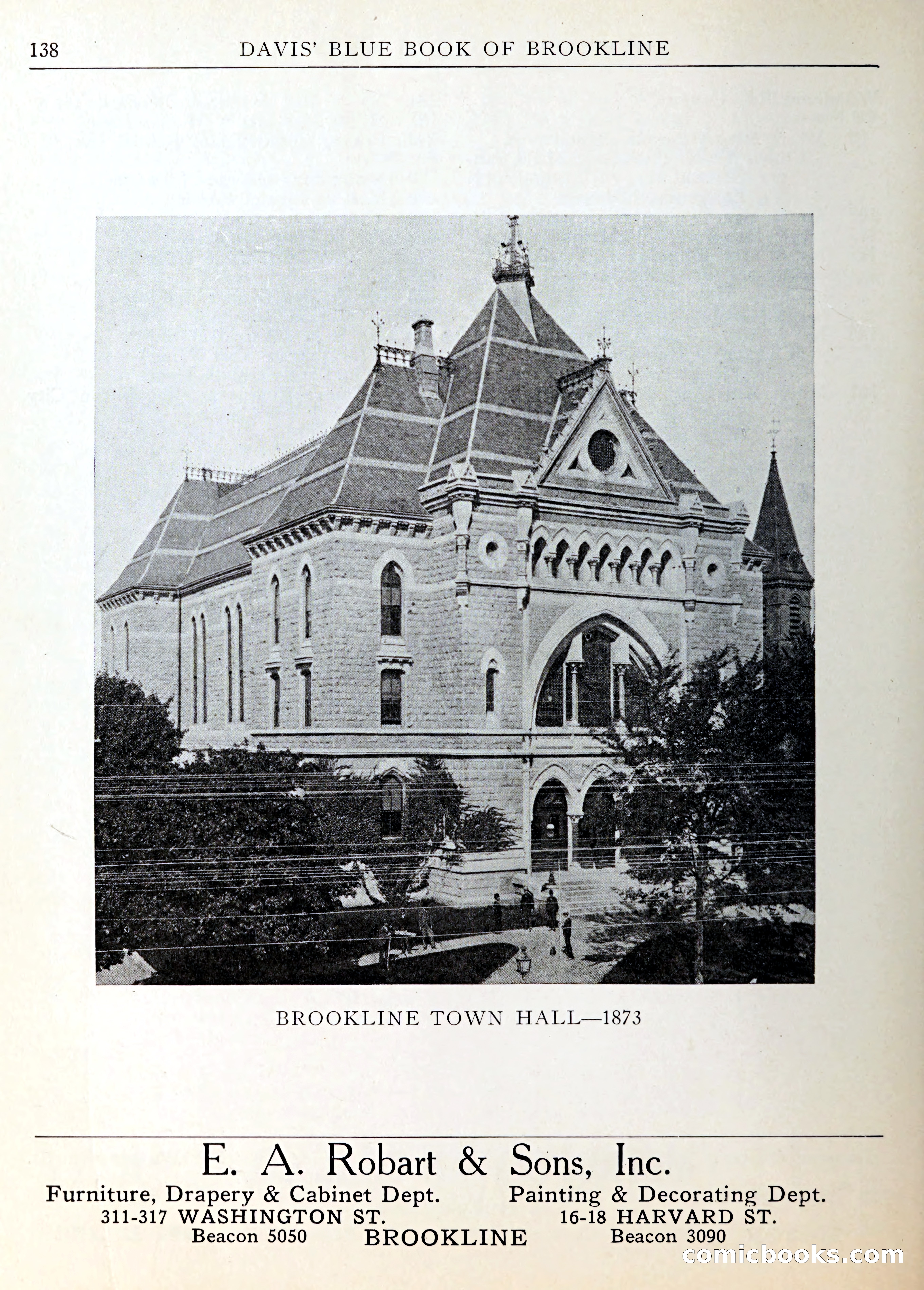 Davis' Blue Book of Brookline — page 141 of 253