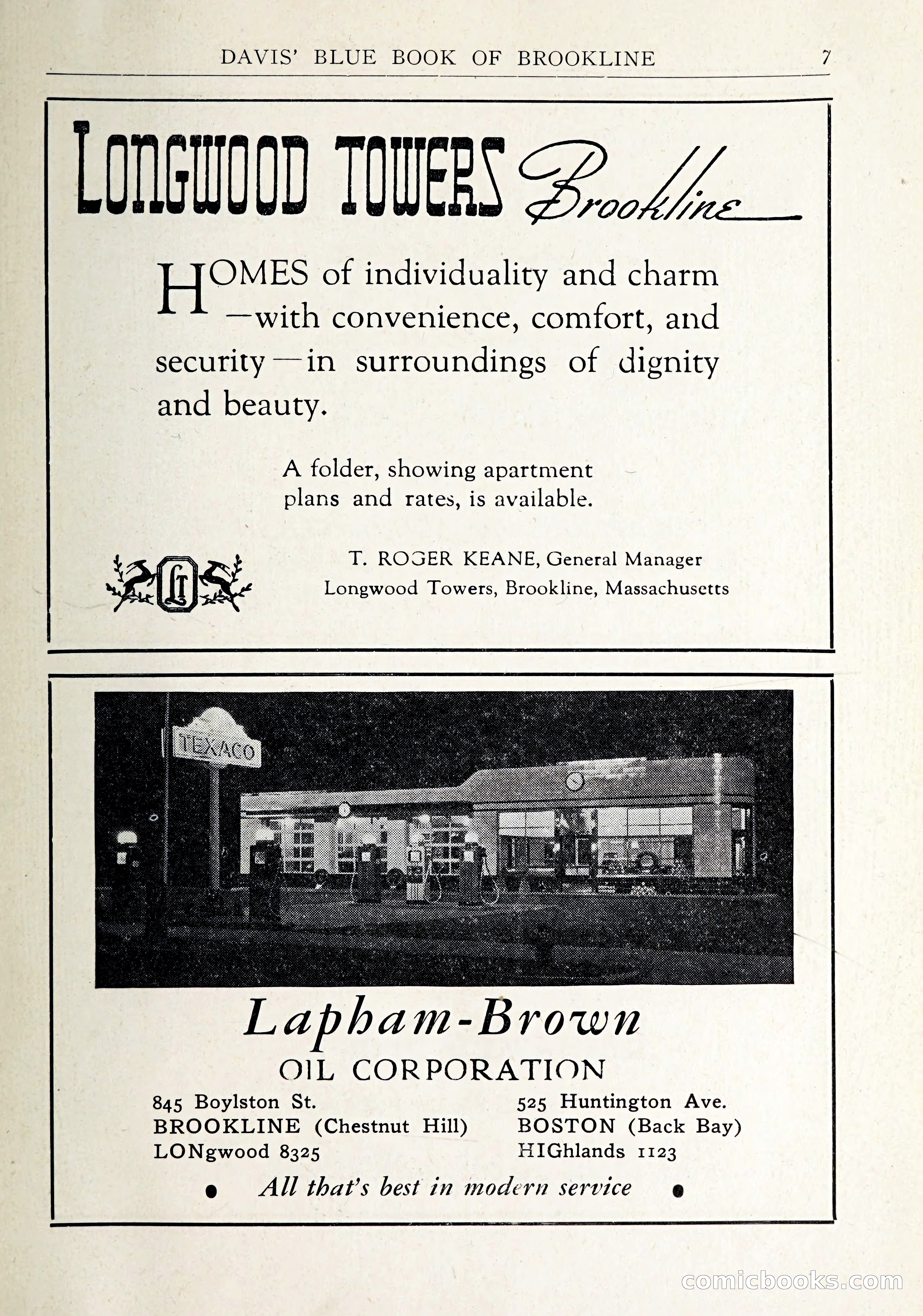 Davis' Blue Book of Brookline: Wellesley and Weston — page 8 of 246
