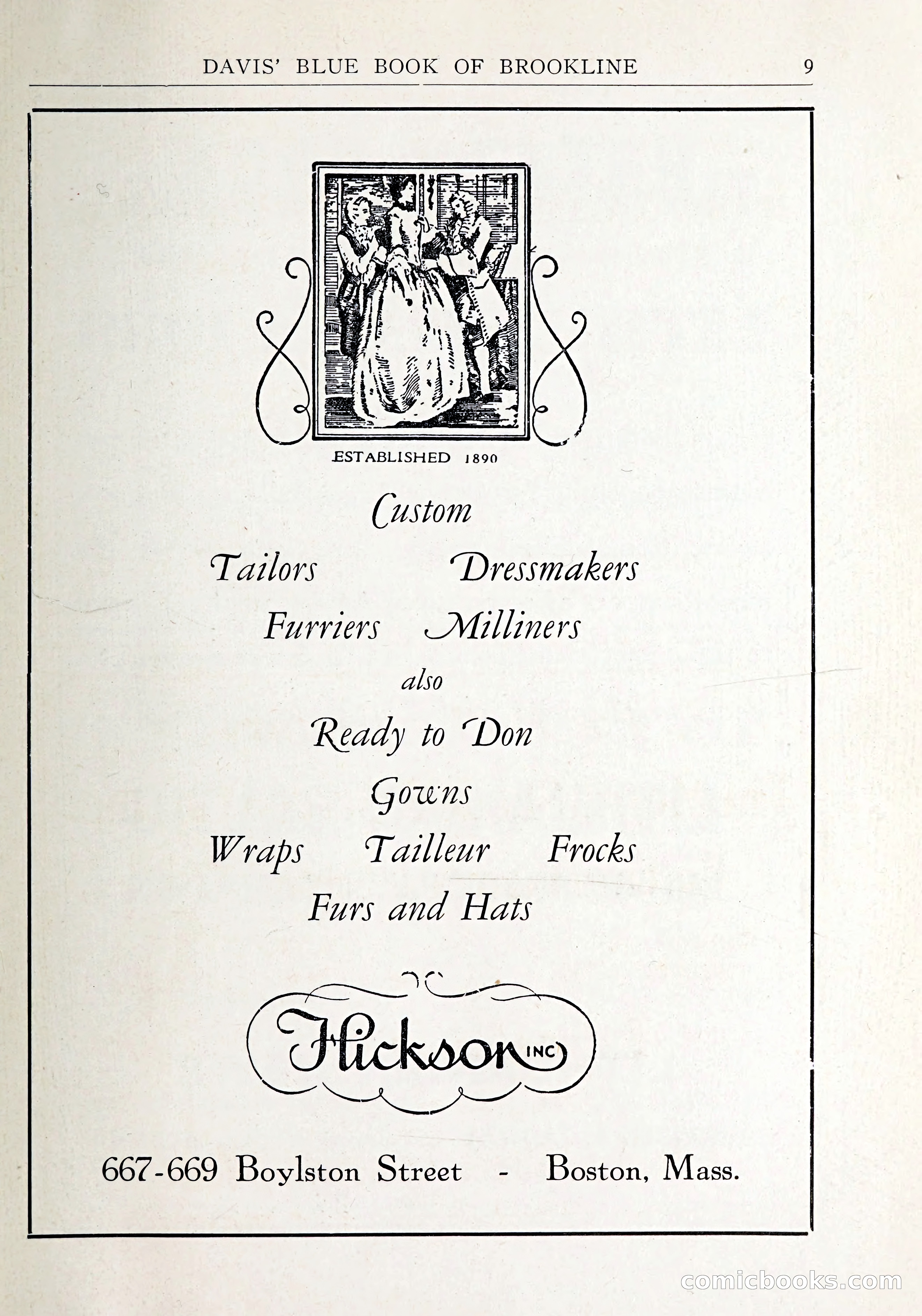 Davis' Blue Book of Brookline: Wellesley and Weston — page 10 of 246