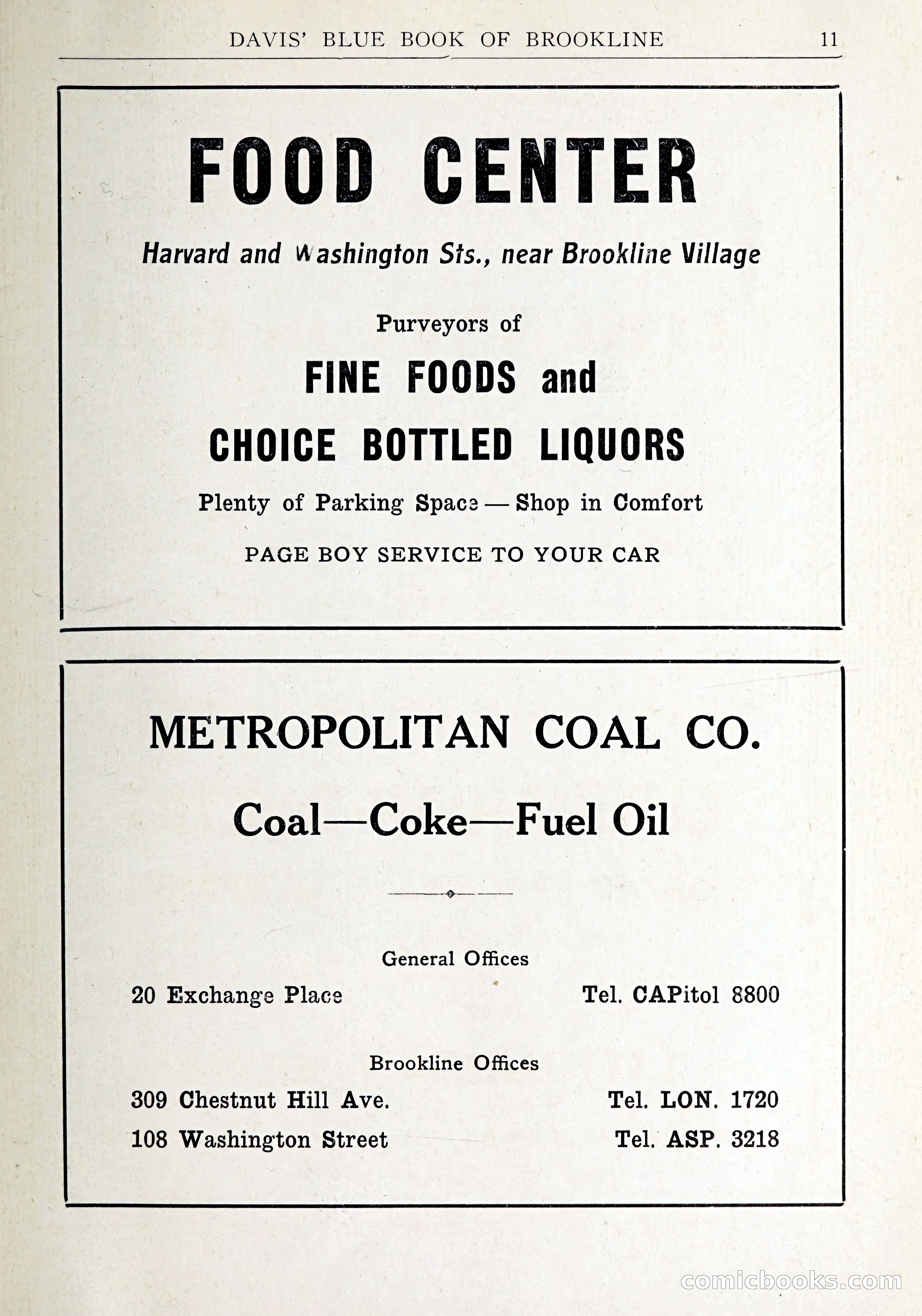 Davis' Blue Book of Brookline: Wellesley and Weston — page 12 of 246